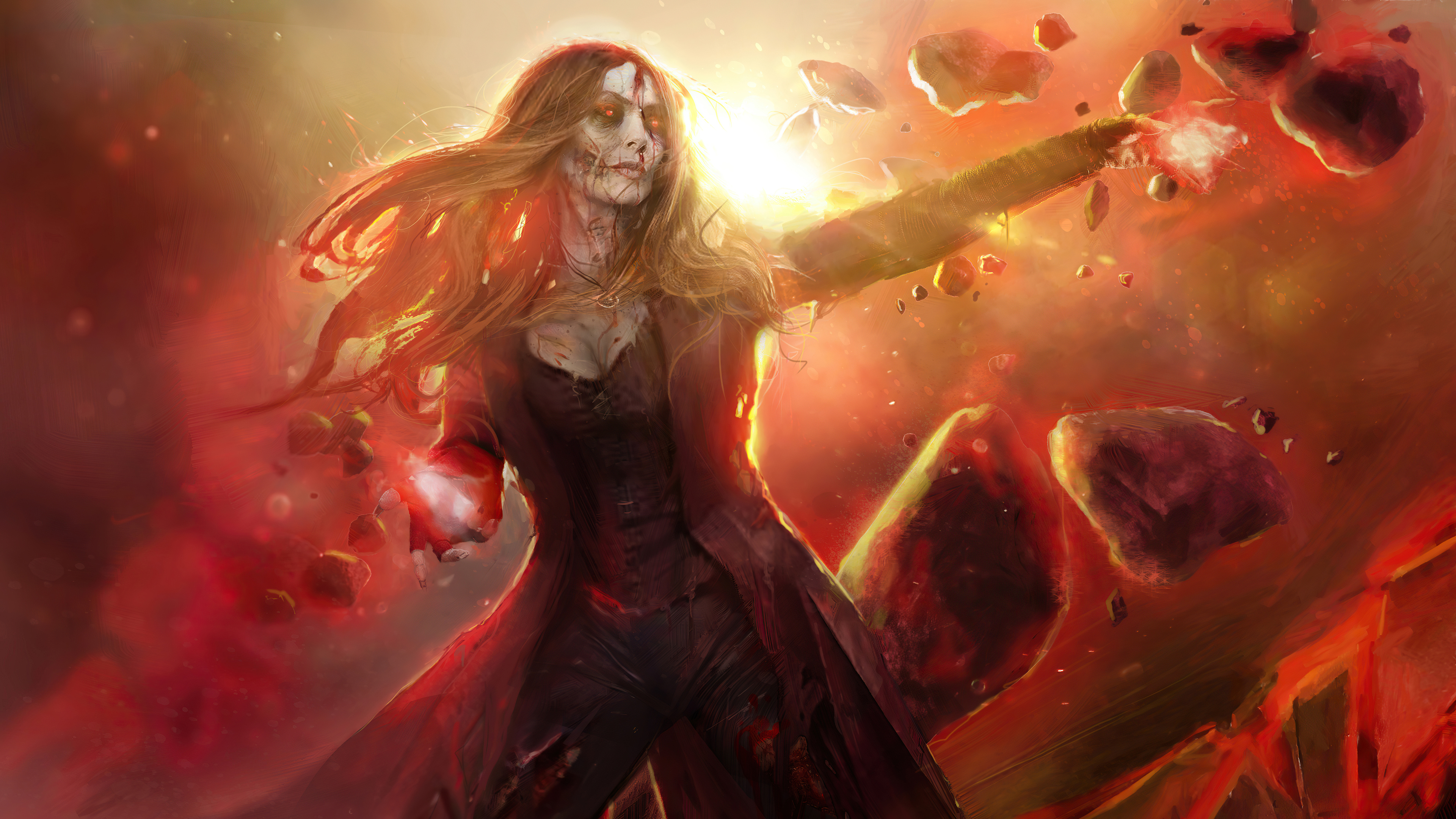 Zombie Wanda 4K What If Wallpapers