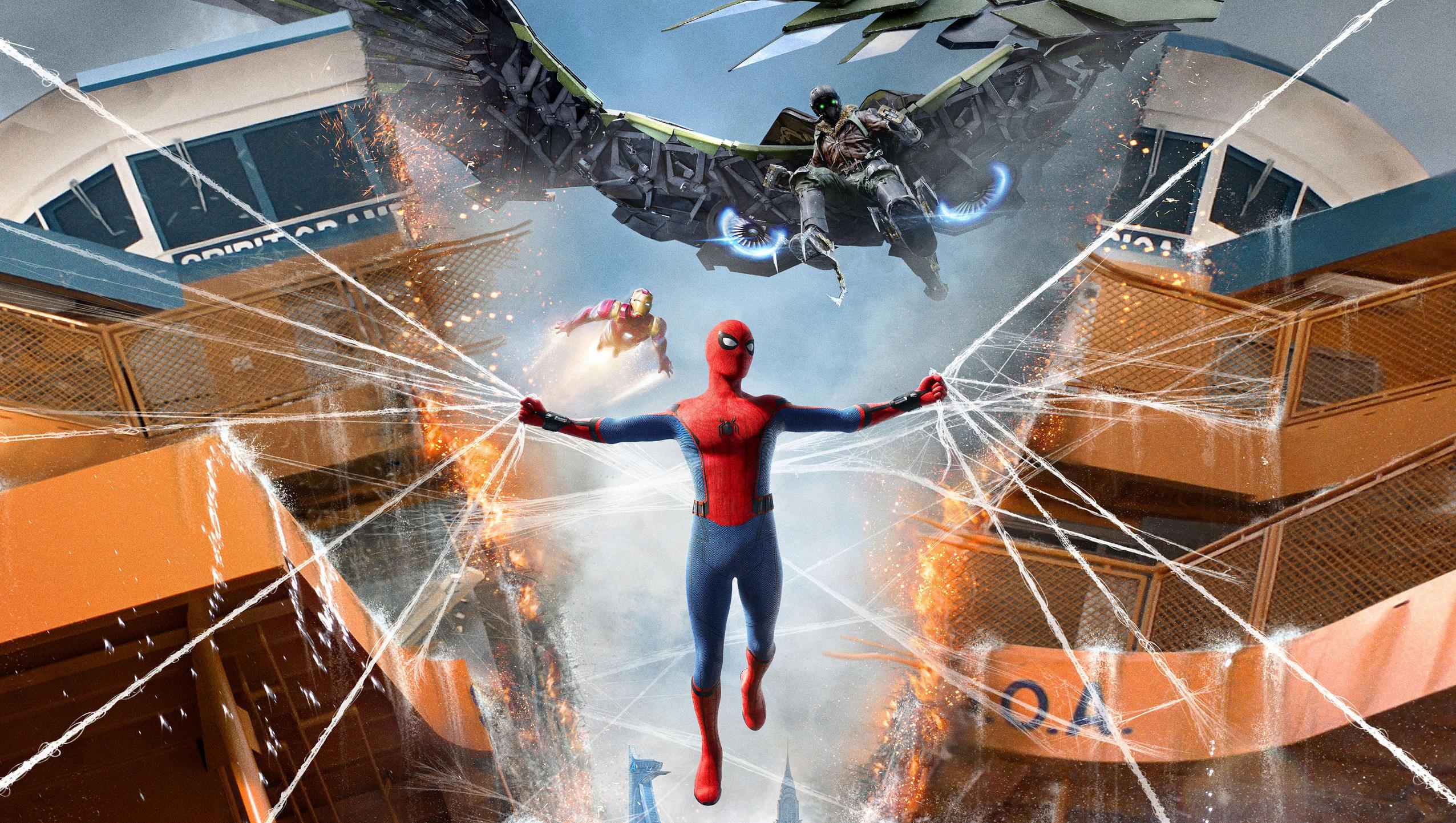 2017 Spiderman Homecoming Study Time Wallpapers