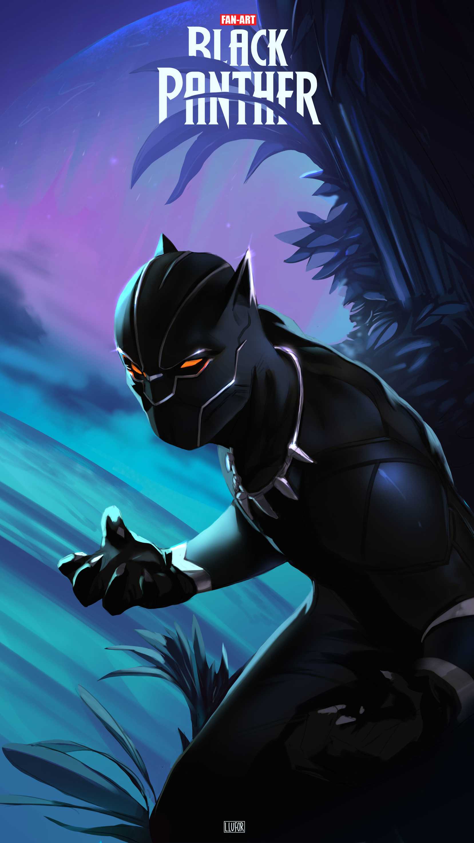 2018 Black Panther Art Wallpapers