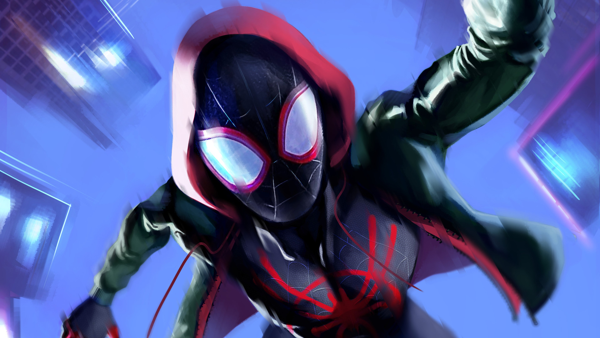 2018 Spider-Man Into The Spider Verse Movie Wallpapers