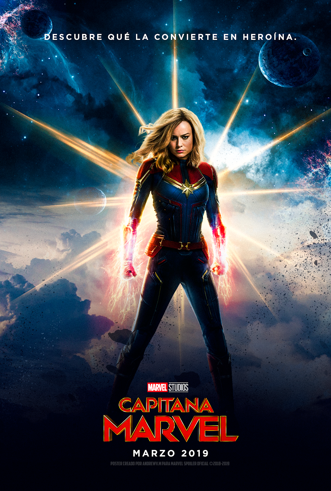 2019 Captain Marvel Artwork Wallpapers