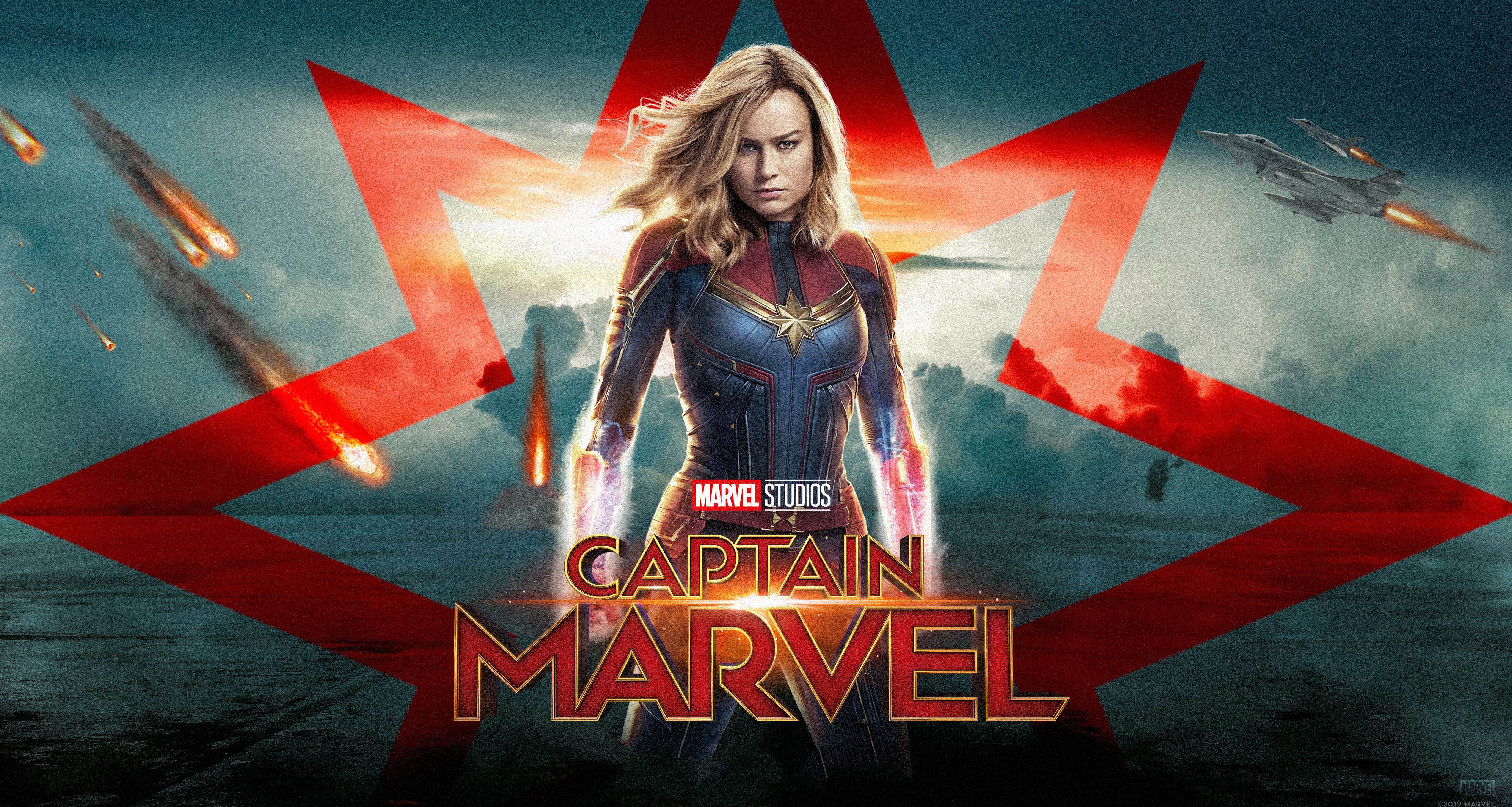 2019 Captain Marvel Movie Wallpapers