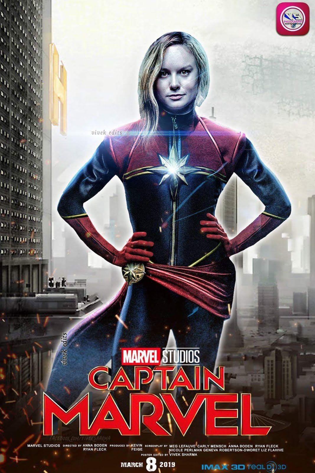 2019 New Captain Marvel Poster Wallpapers