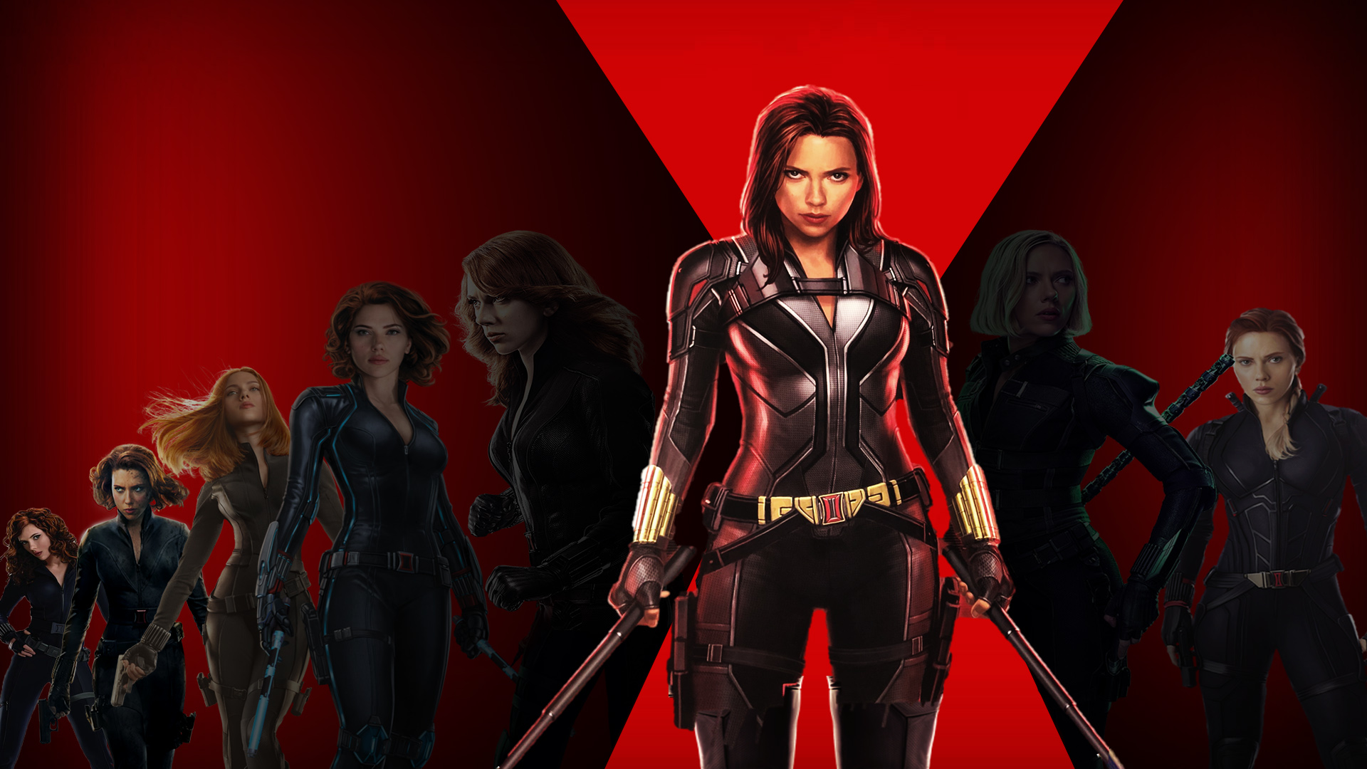 2020 New Black Widow Movie Wallpapers