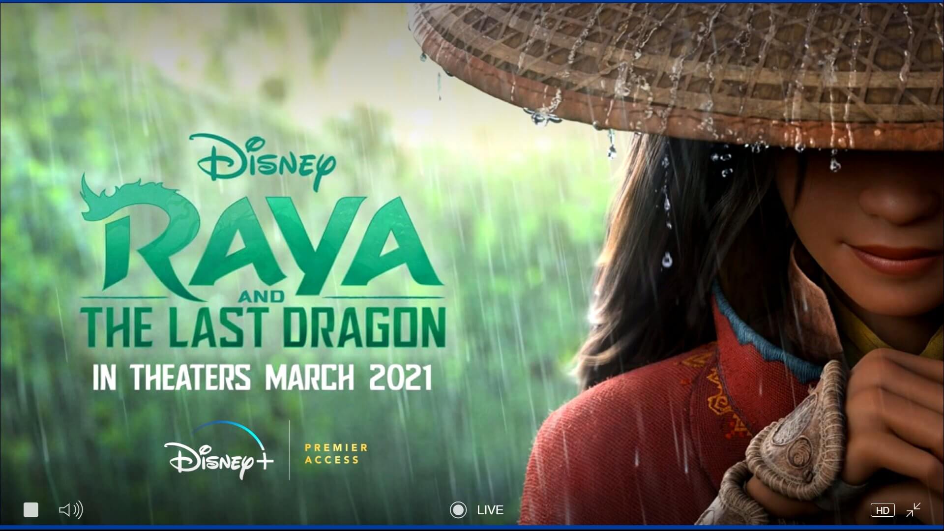 2021 Raya And The Last Dragon Poster Wallpapers
