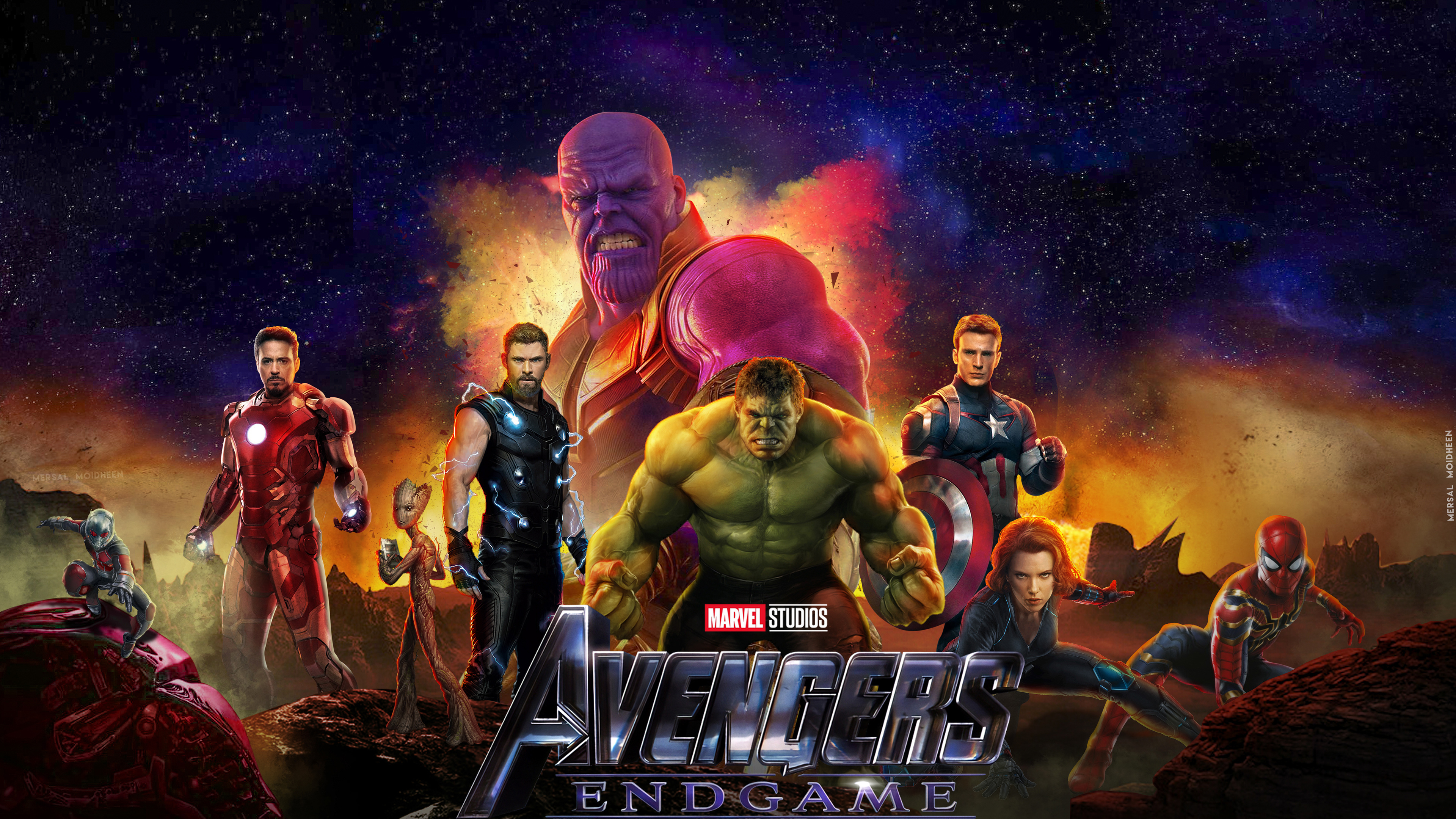 4K Avengers Endgame Wallpapers