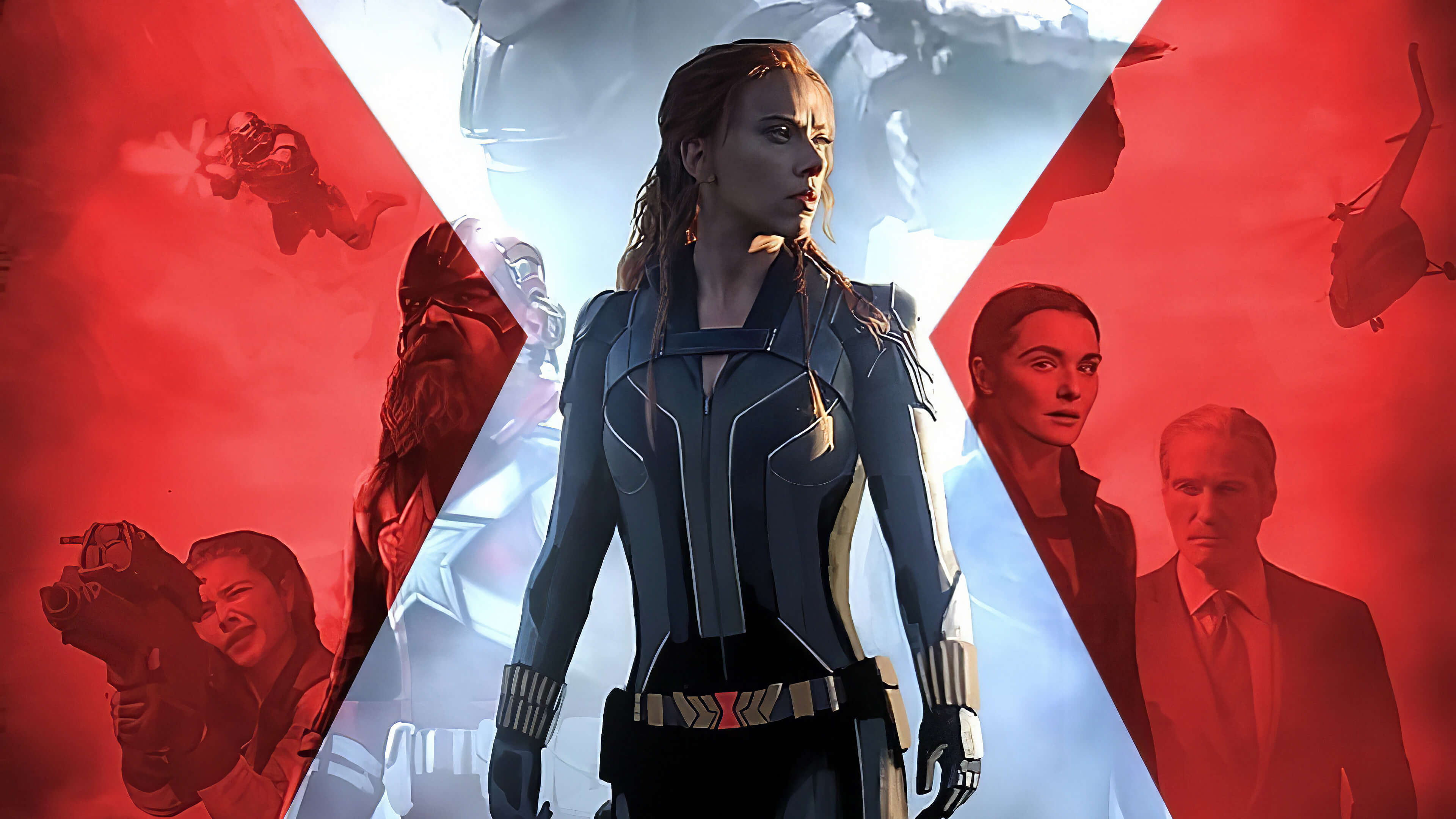 4K Black Widow Movie Wallpapers