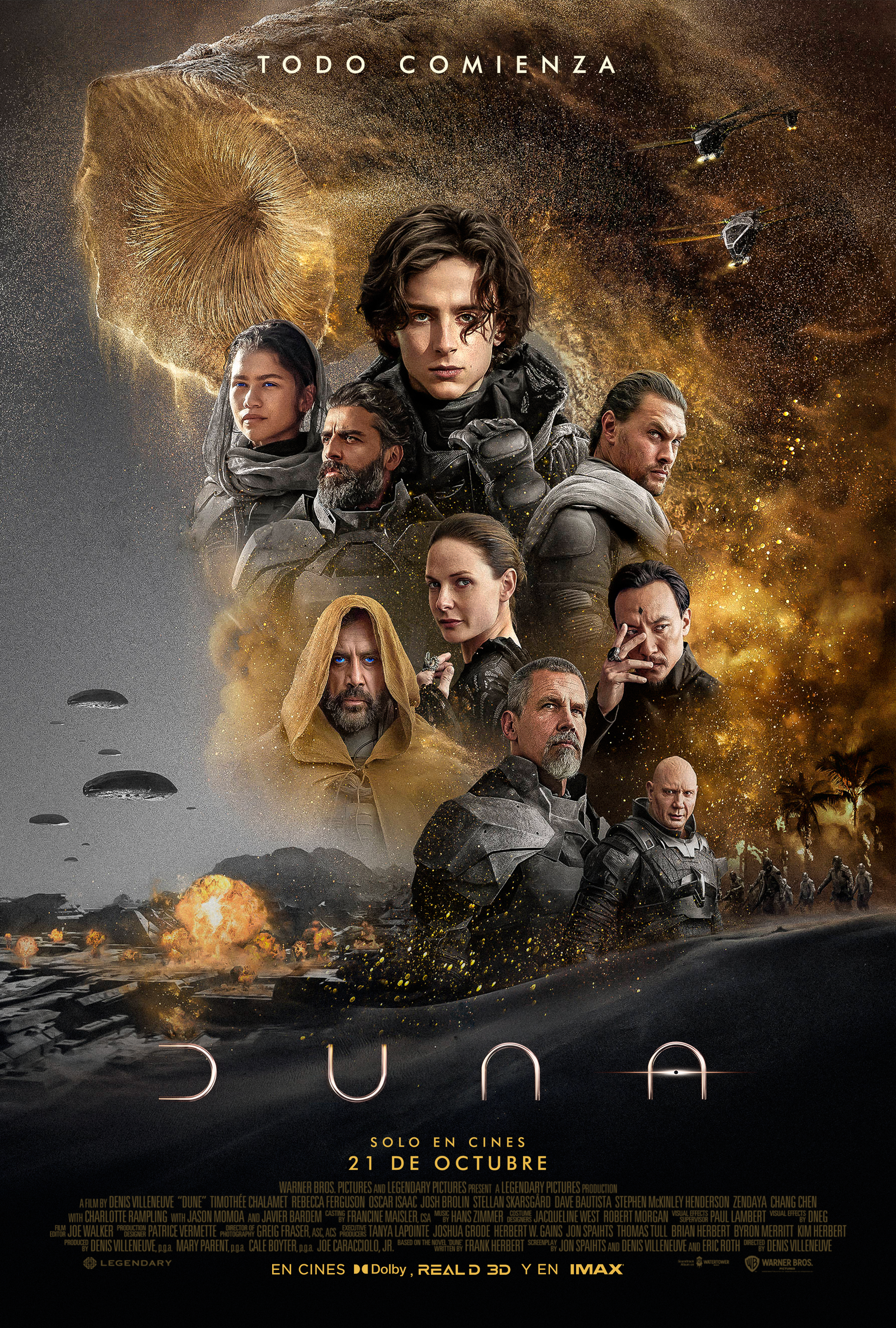 4K Dune Movie Poster Wallpapers