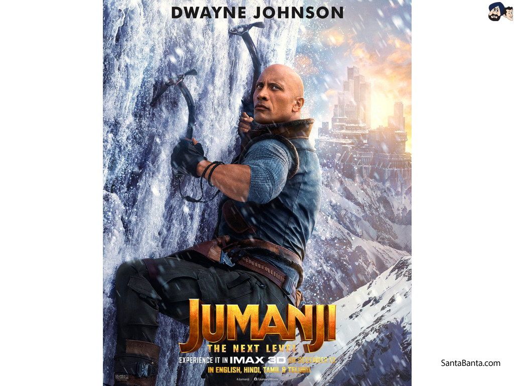 4K Jumanji 2019 Movie Cast Wallpapers