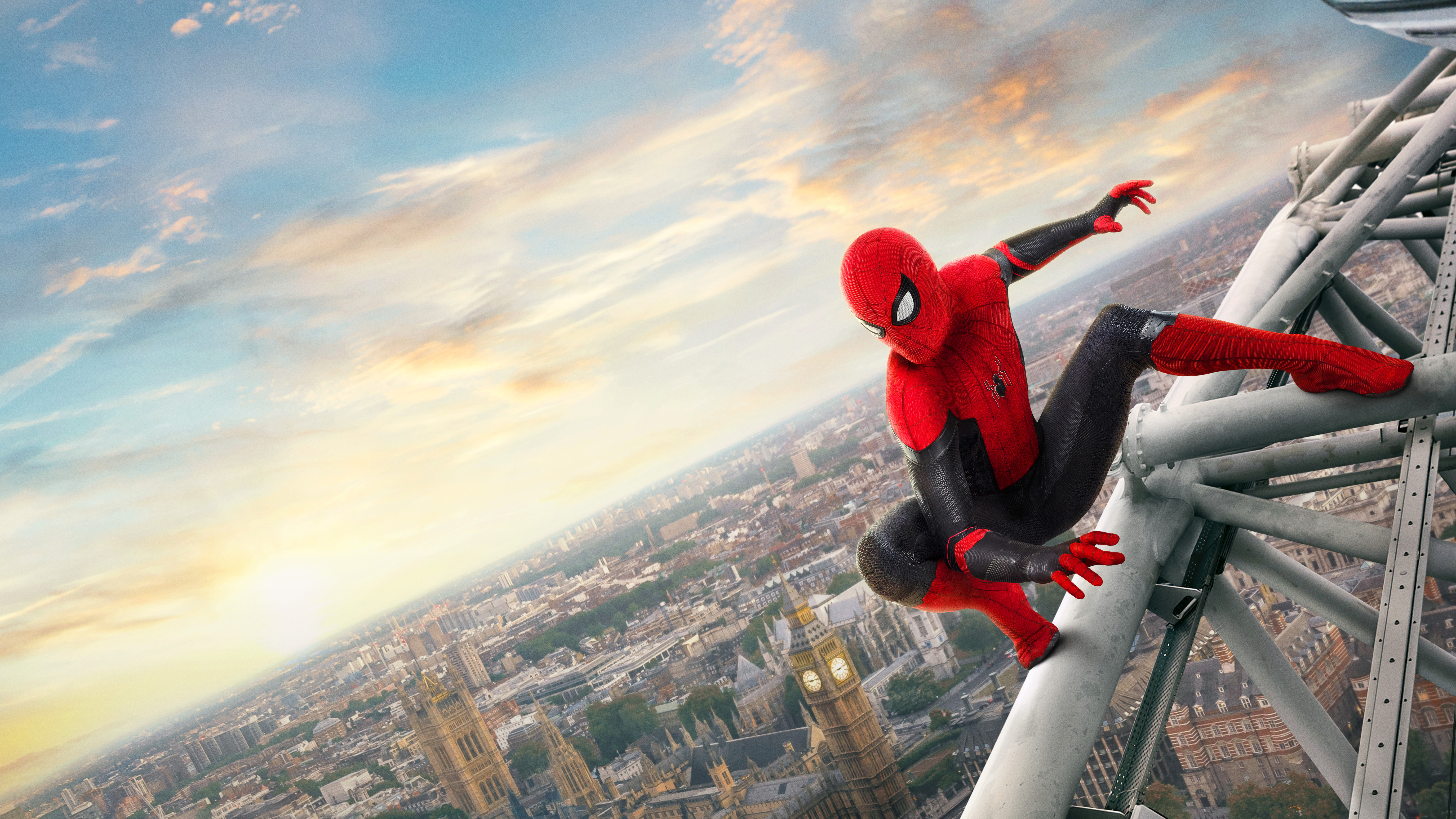 4K Poster Of Spider-Man Far From Home Wallpapers