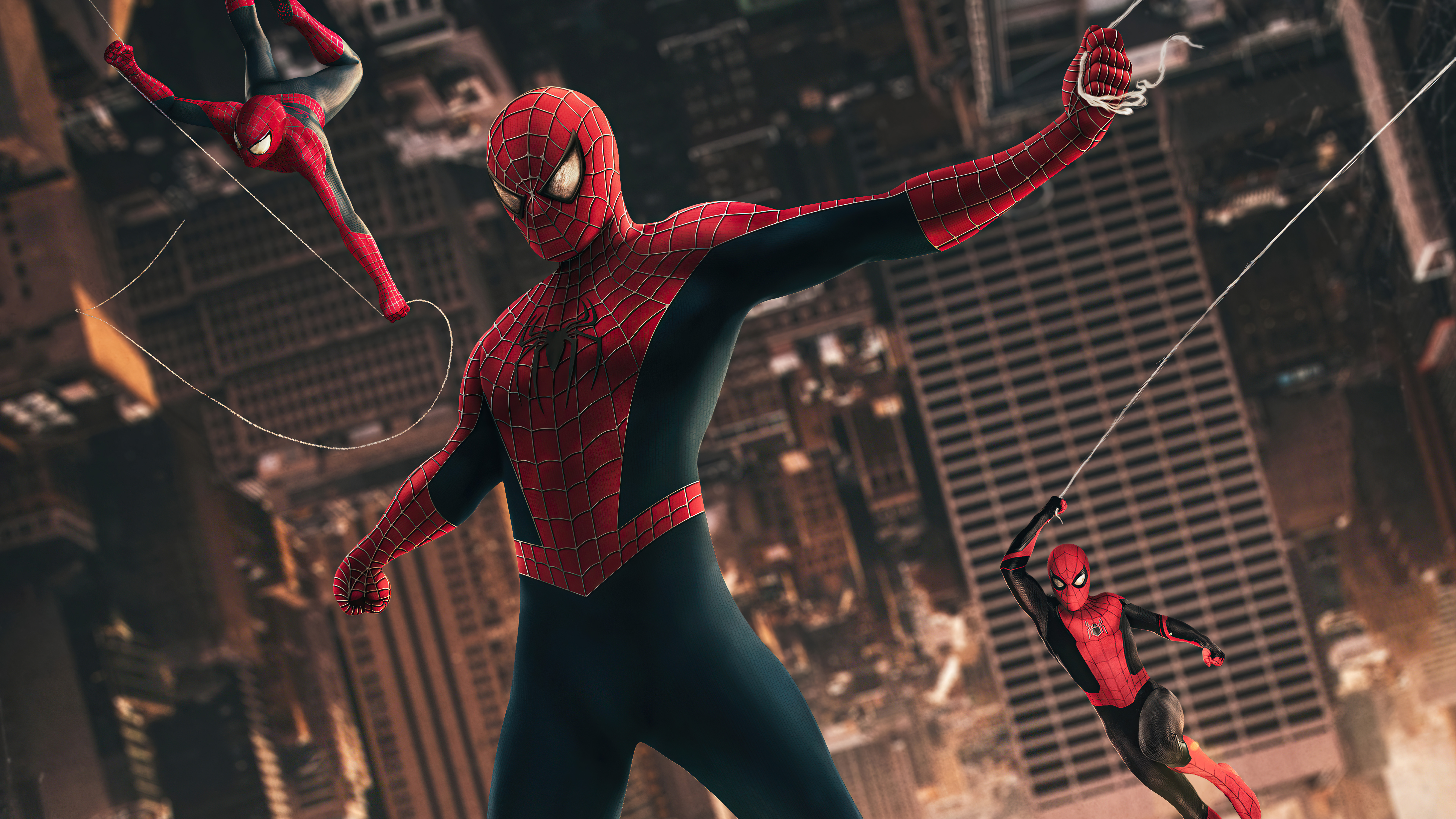 4K Spider-Man No Way Home Superhero Wallpapers