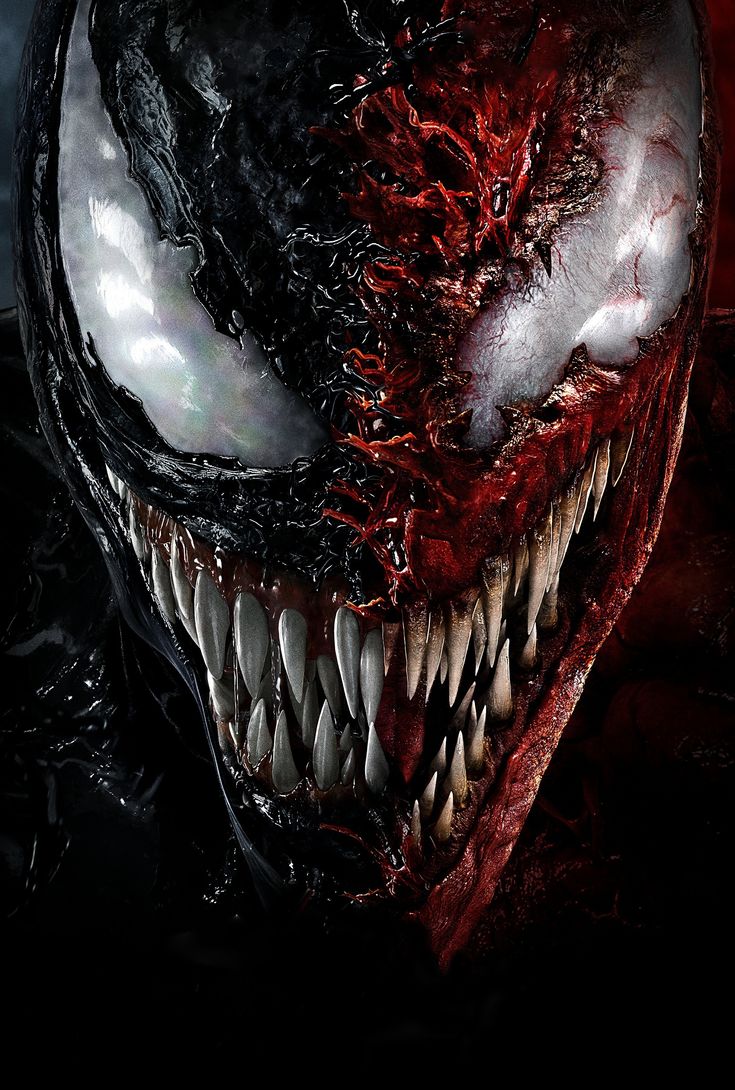 4K Venom Let There Be Carnage Logo Wallpapers