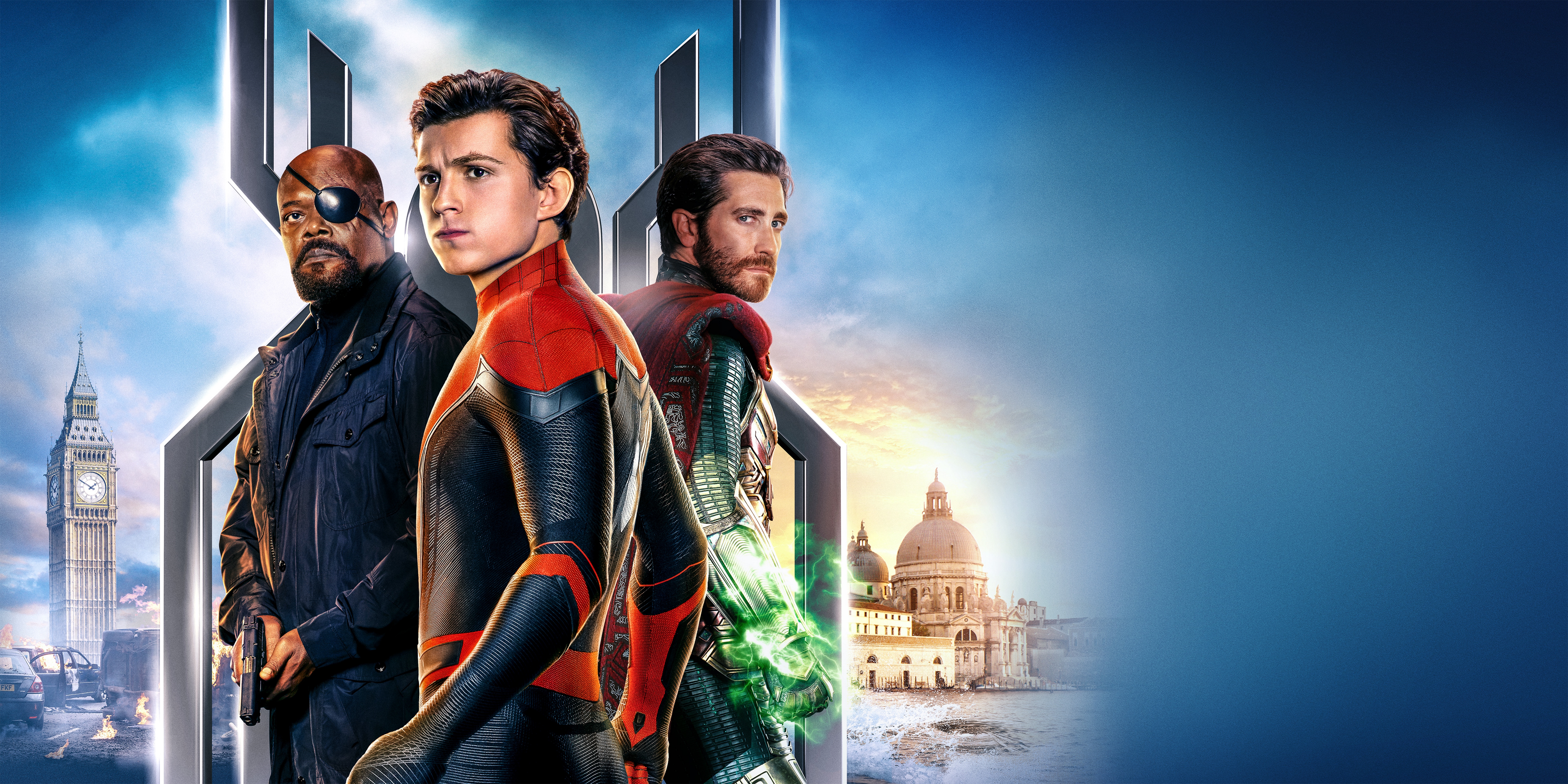 5K Poster Of Spider-Man Far From Home Wallpapers