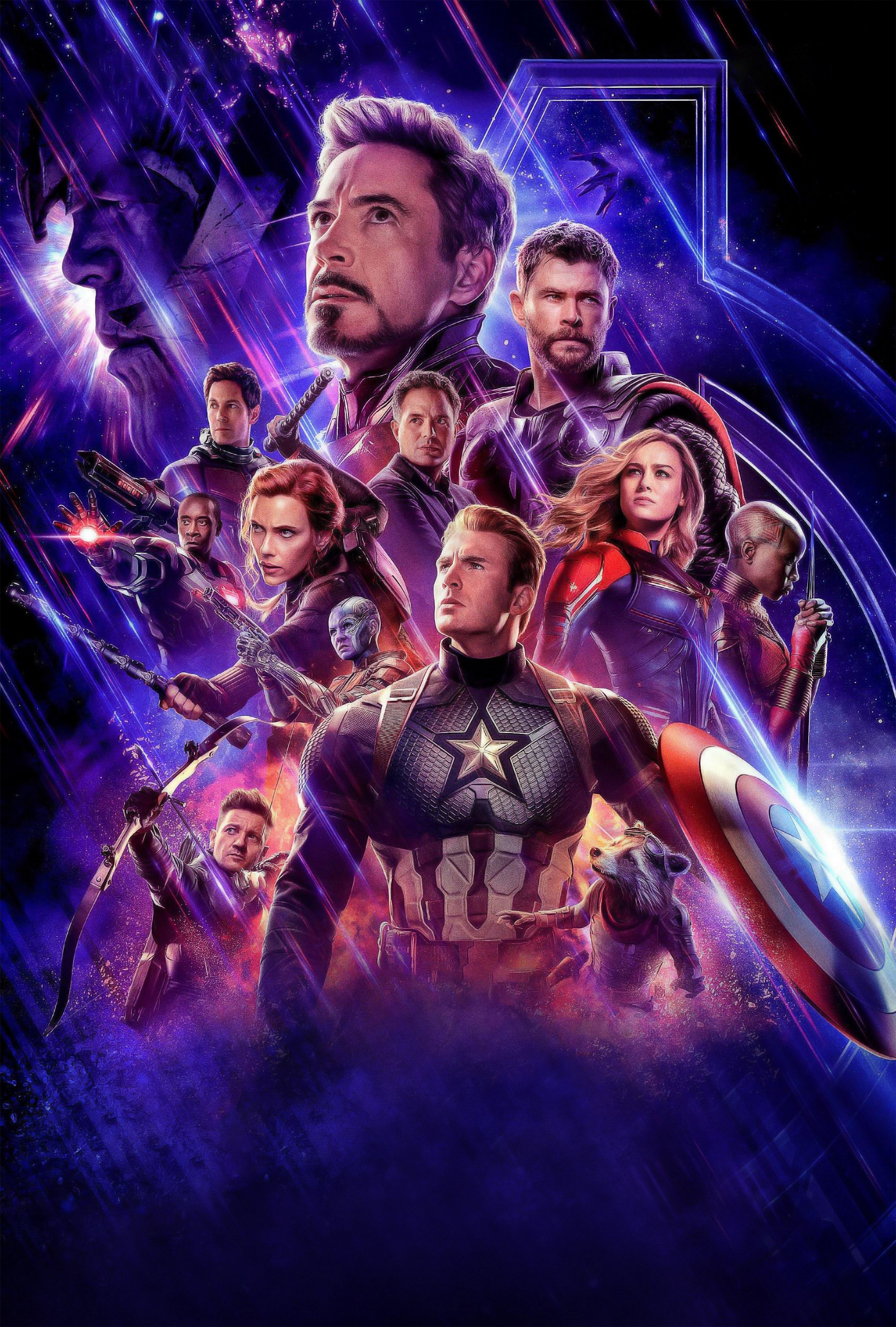 8K Avengers Endgame Poster Wallpapers