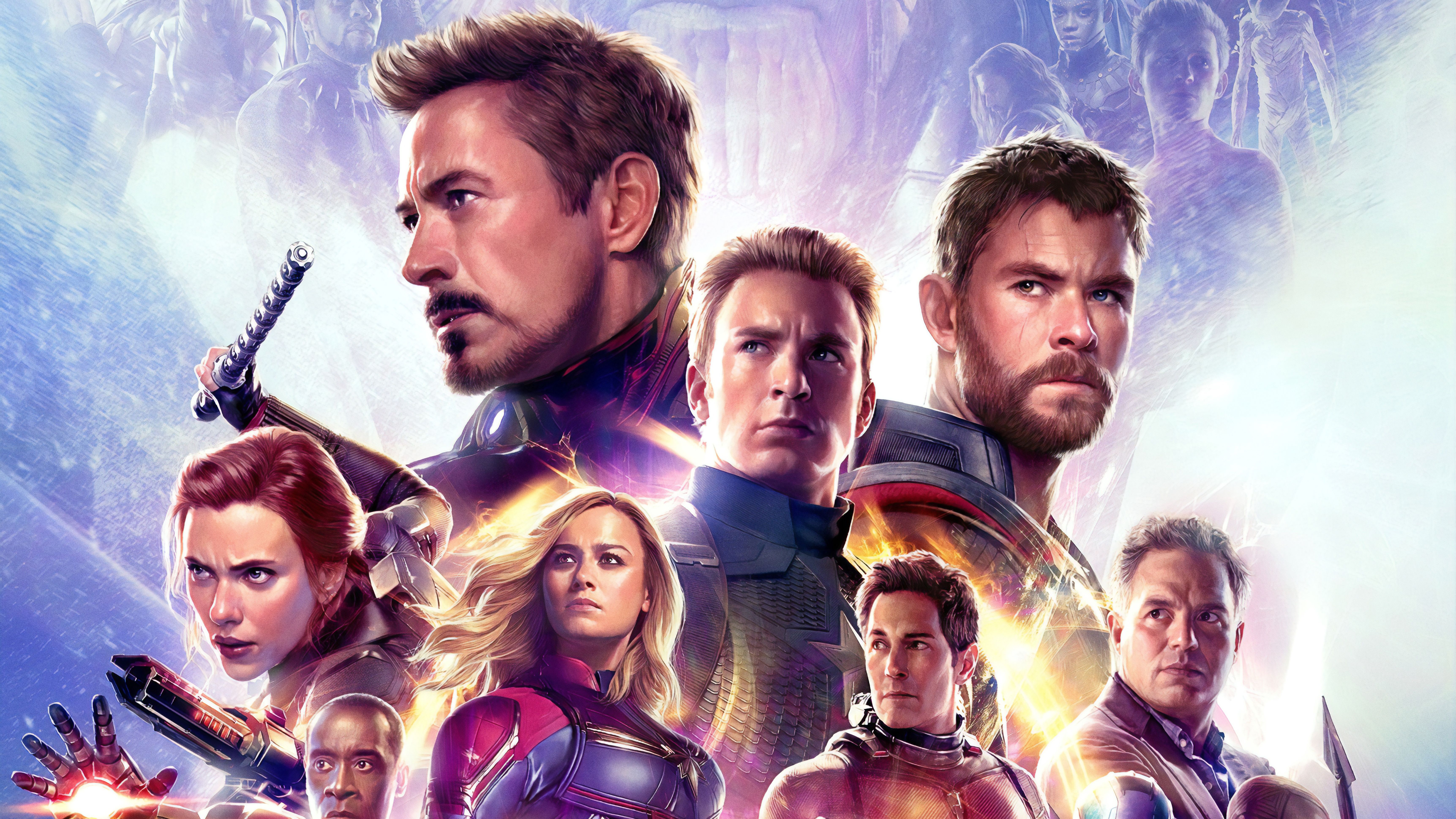 8K Avengers Endgame Poster Wallpapers