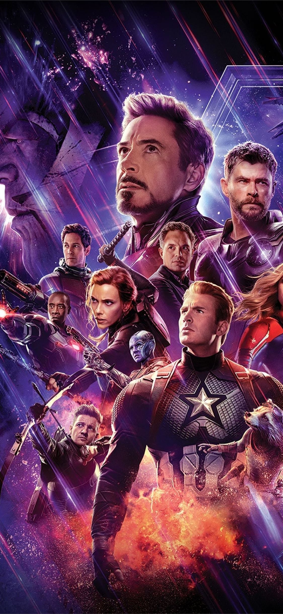 8K Avengers Endgame Poster Wallpapers