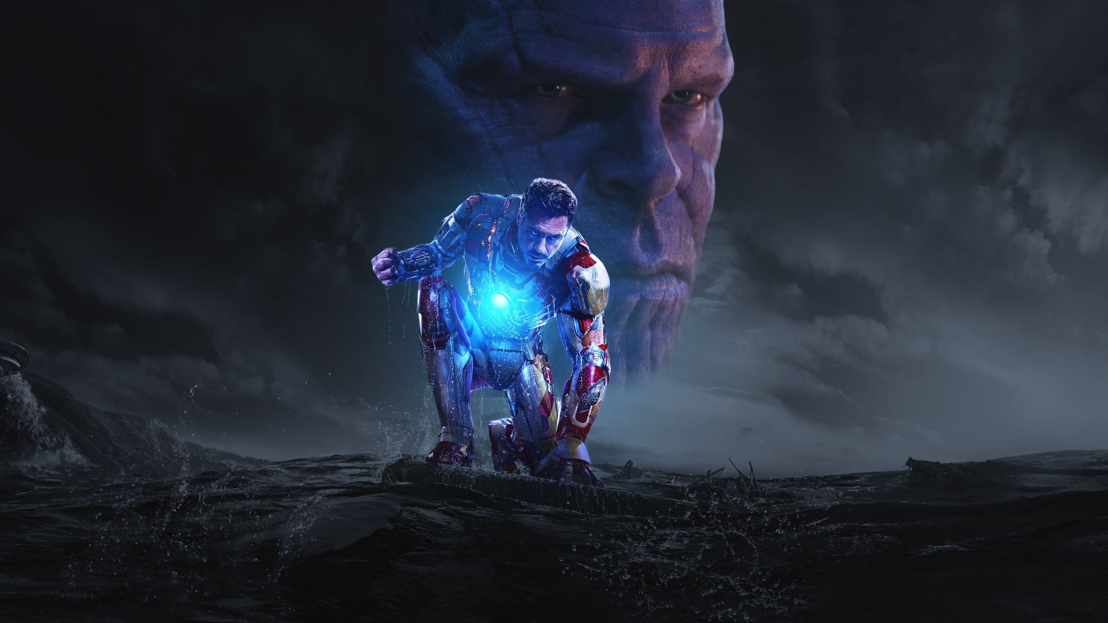 8K Avengers Endgame Thanos Wallpapers