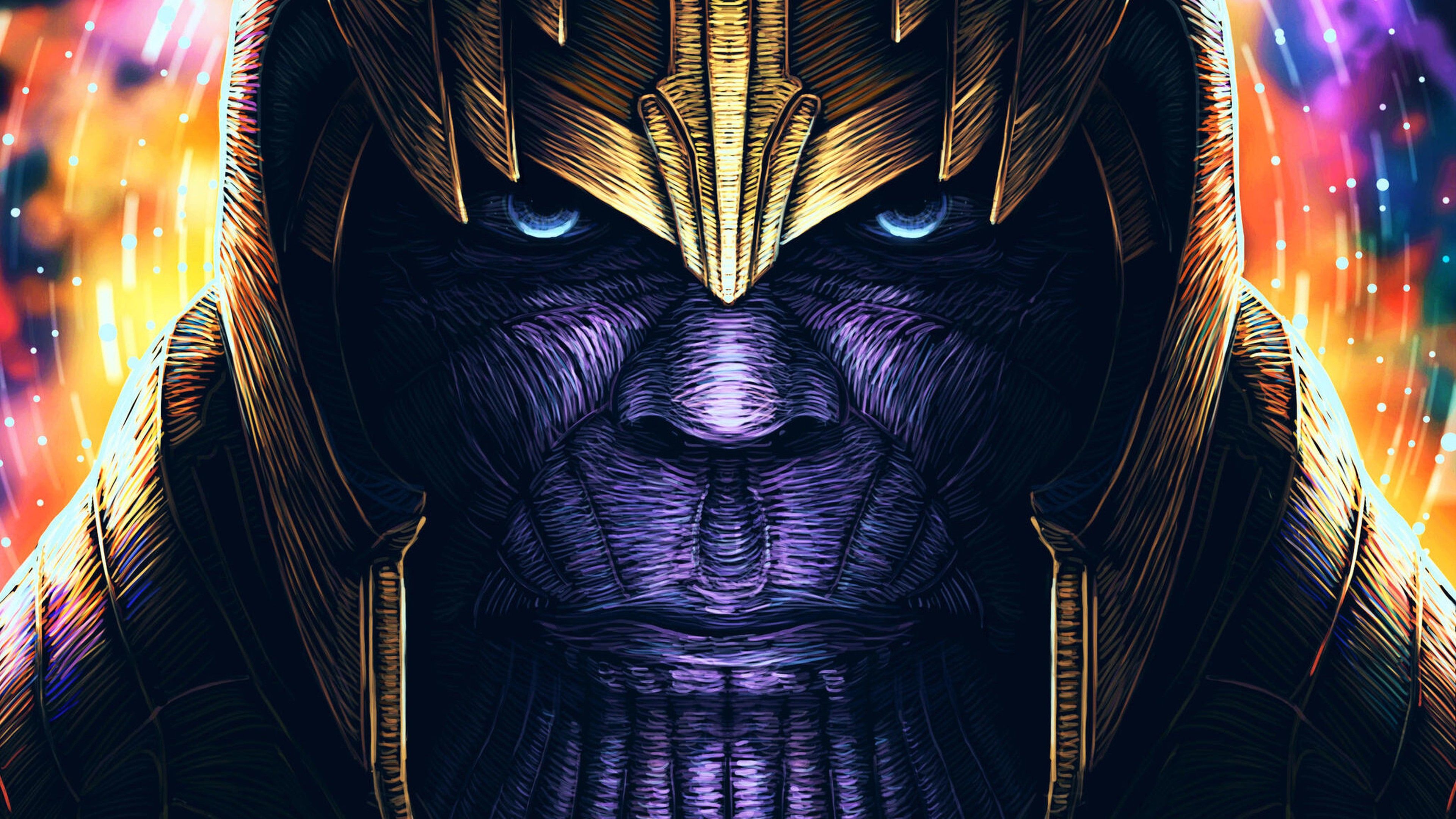 8K Avengers Endgame Thanos Wallpapers