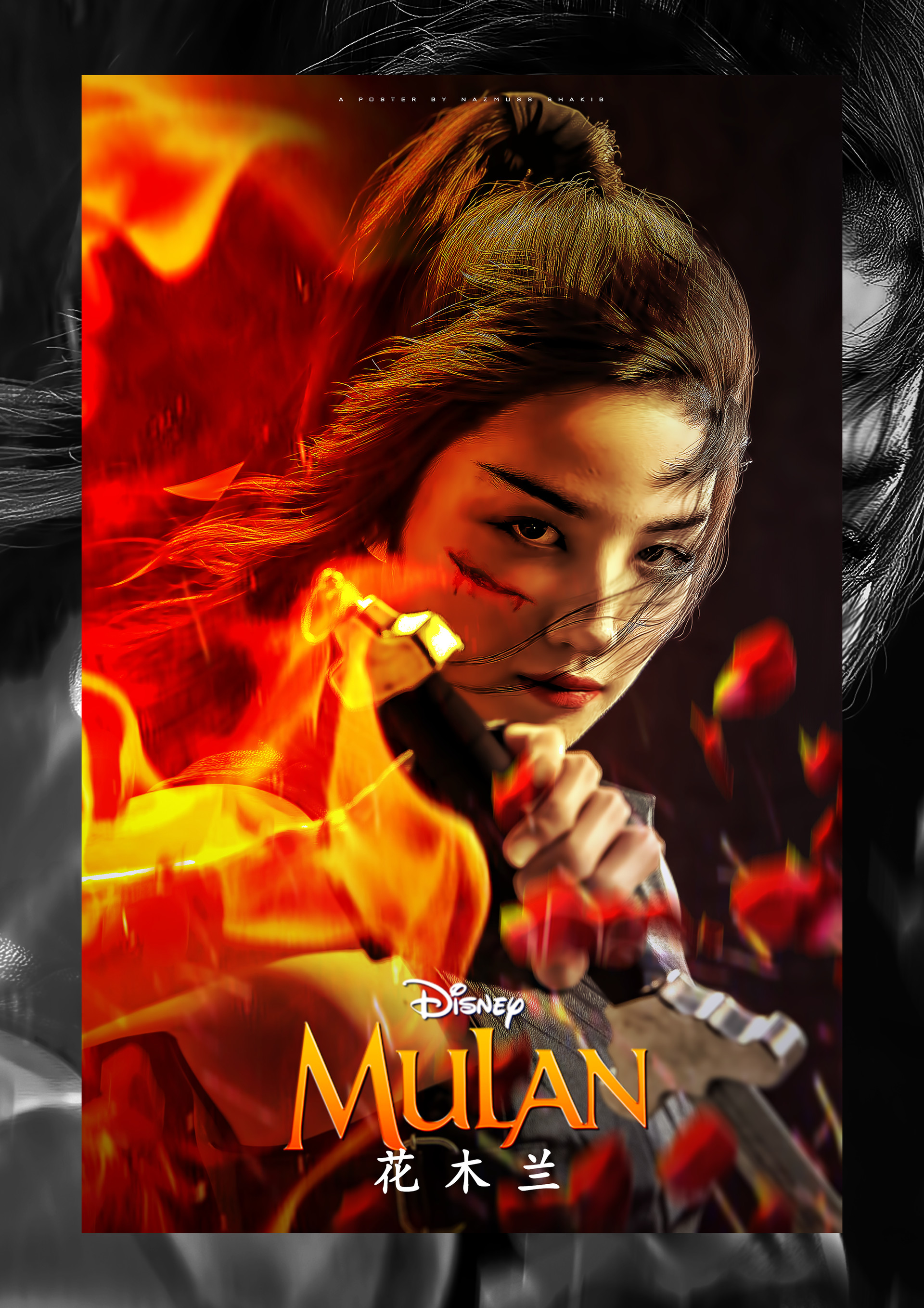 8K Poster Of Mulan Wallpapers