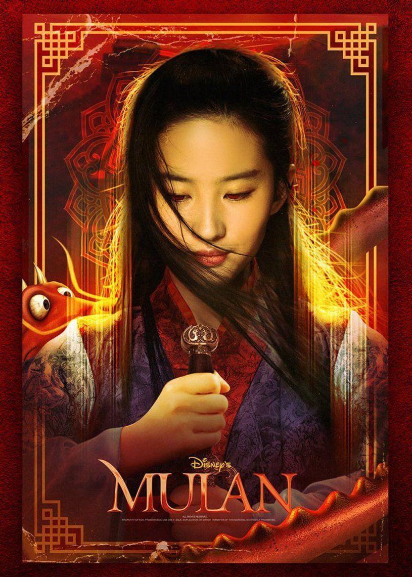 8K Poster Of Mulan Wallpapers