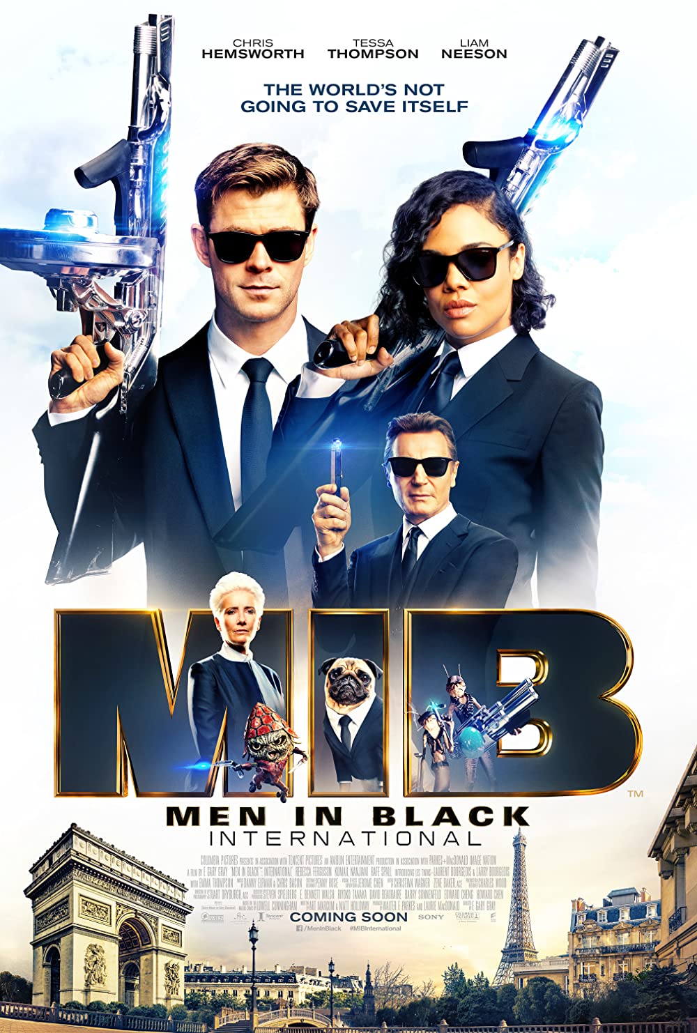 Agent H &Amp; Agent M In Men In Black International Wallpapers