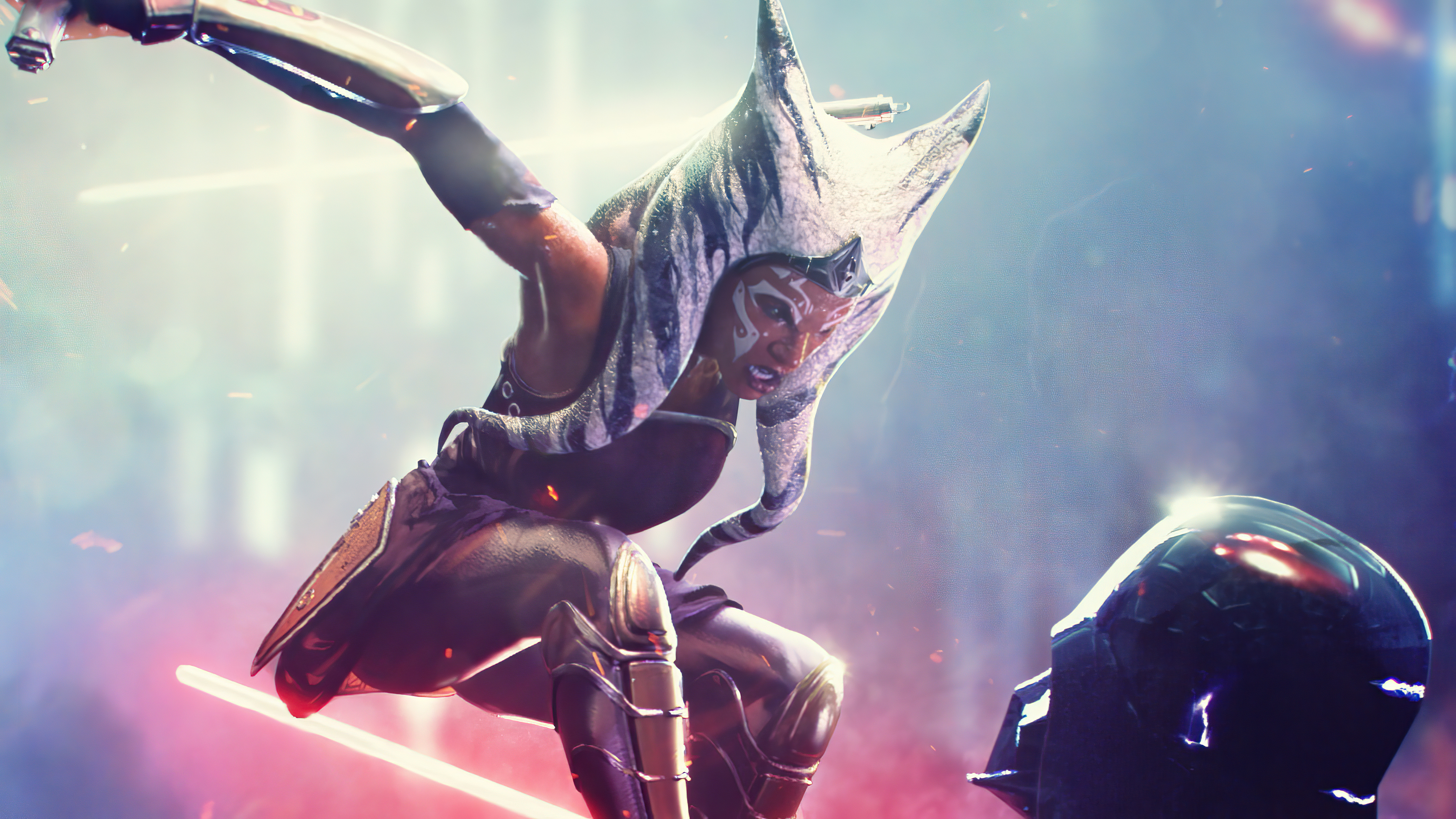 Ahsoka Tano X Darth Vader Wallpapers