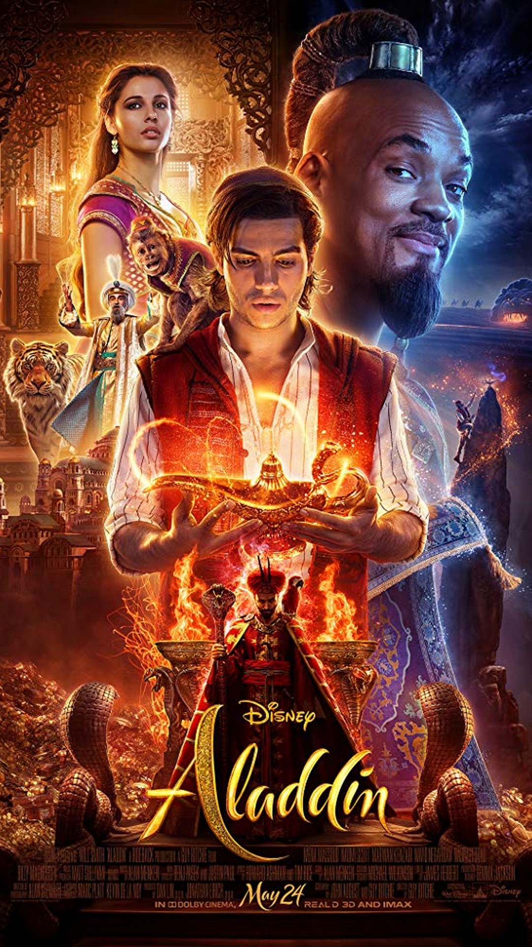 Aladdin 2019 Movie Banner 8K Wallpapers