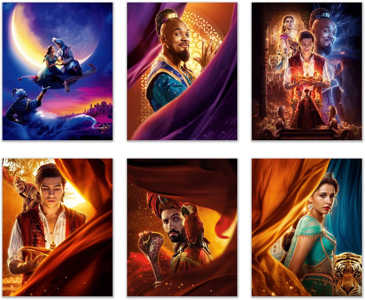 Aladdin 2019 Movie Banner 8K Wallpapers