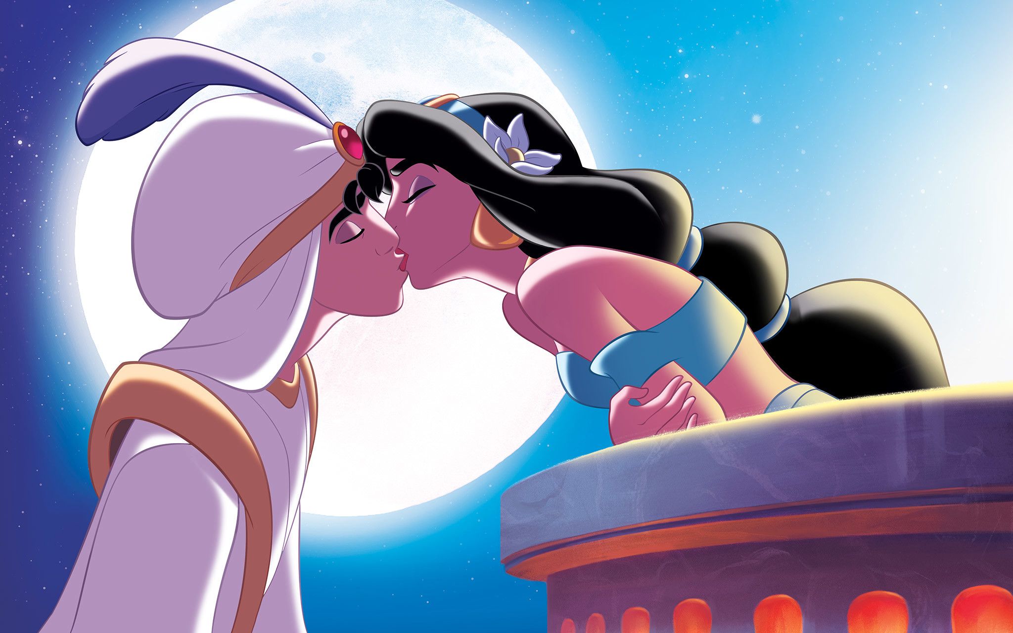 Aladdin And Jasmine In Aladdin Movie Wallpapers