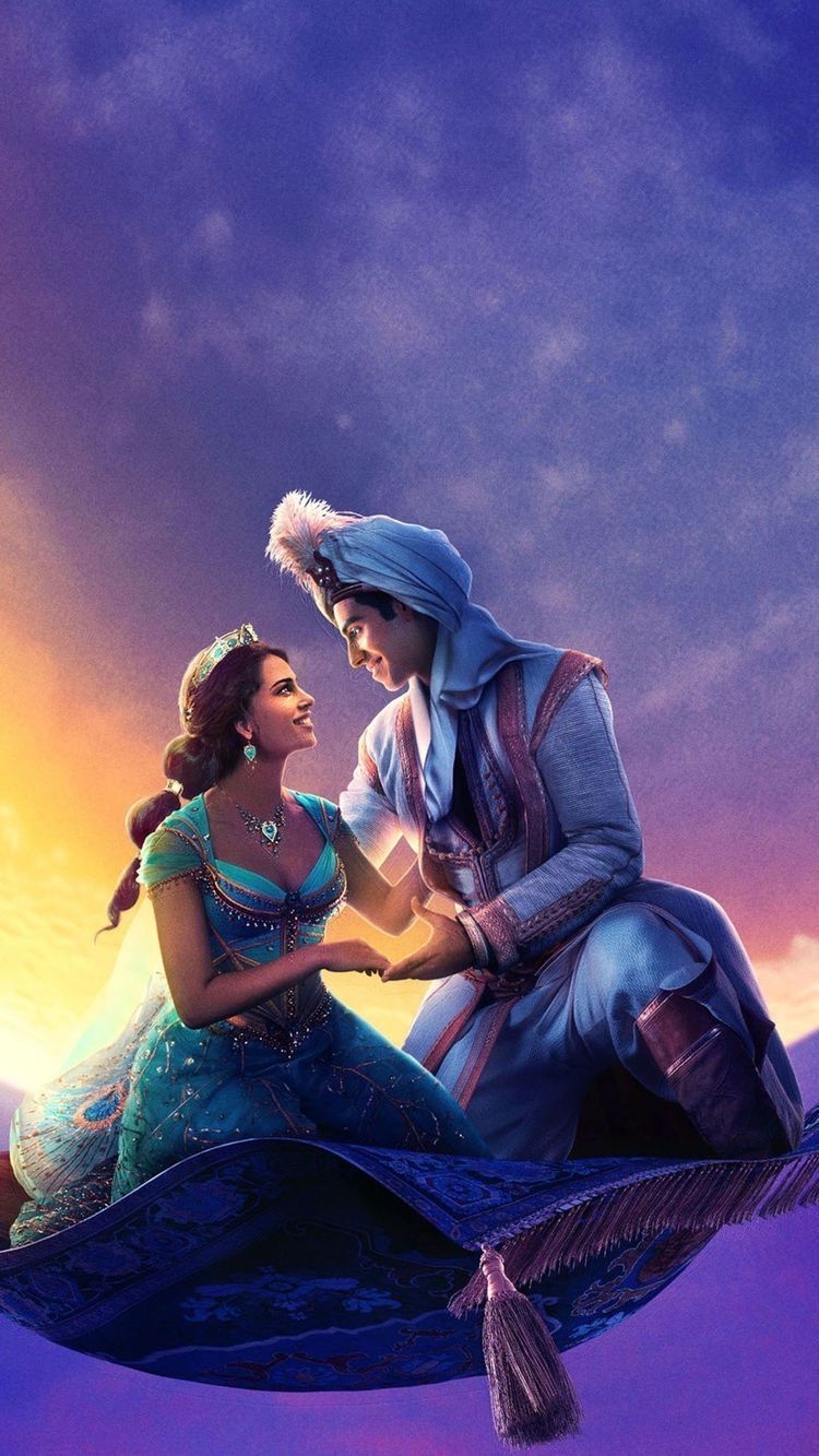 Aladdin And Jasmine In Aladdin Movie Wallpapers