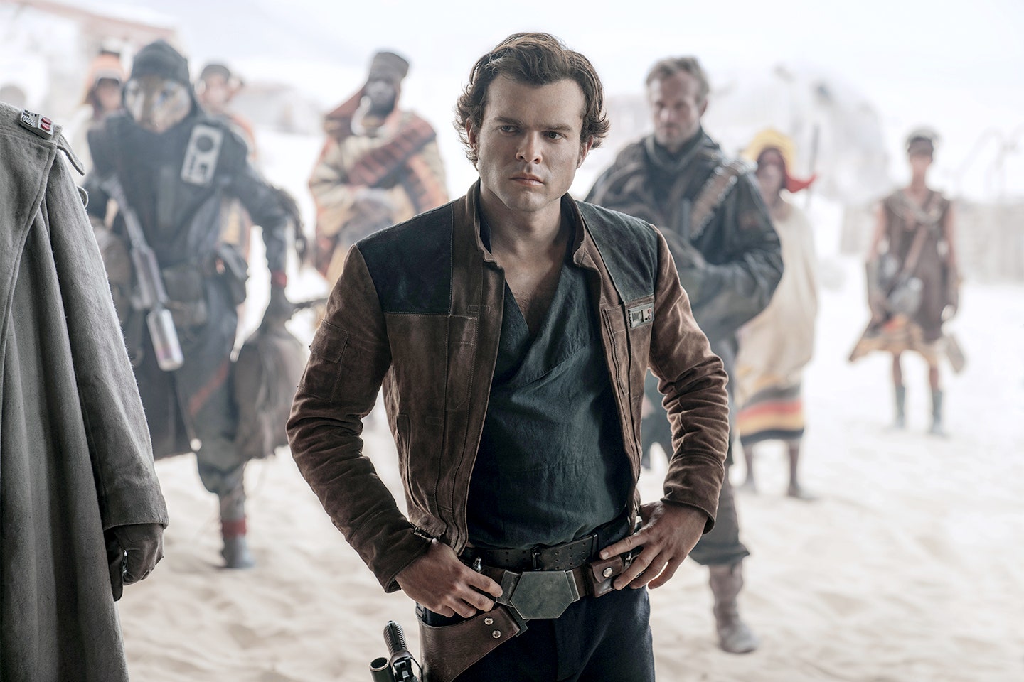 Alden Ehrenreich As Han Solo Star Wars Art Wallpapers