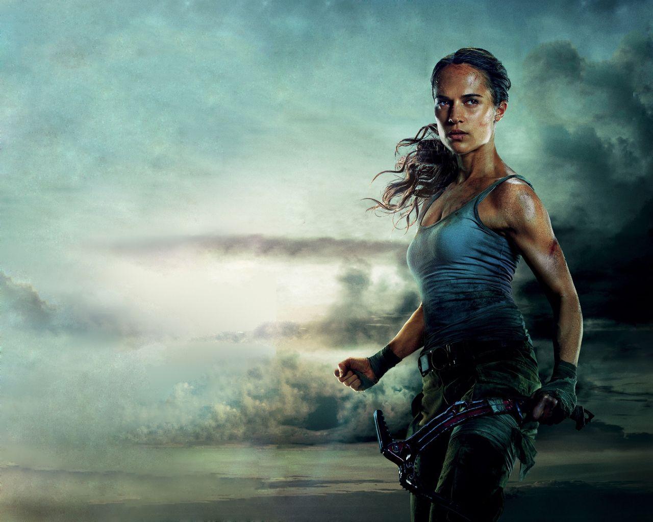 Alicia Vikander As Lara Croft Wallpapers