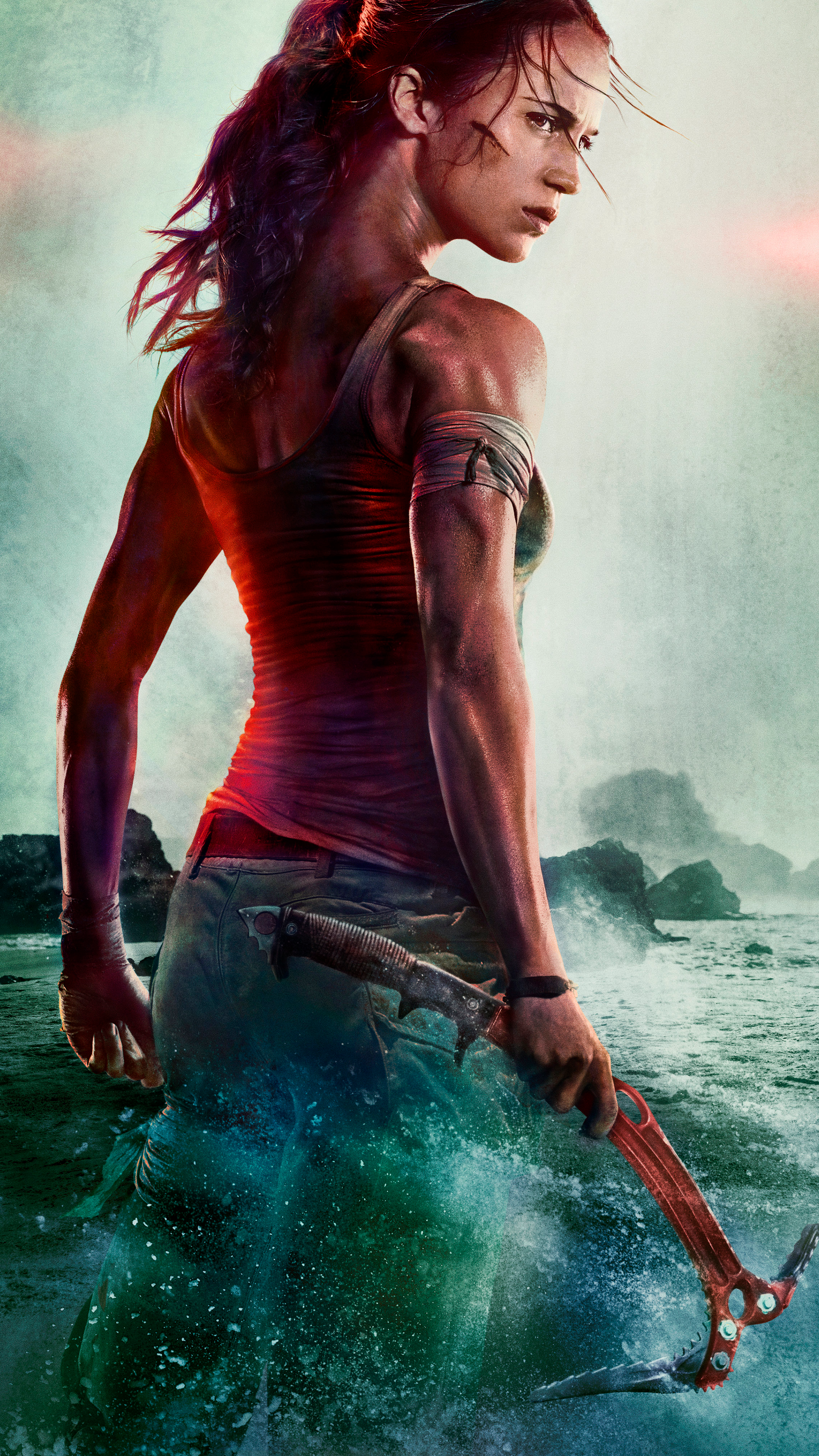 Alicia Vikander As Lara Croft In Tomb Raider Wallpapers