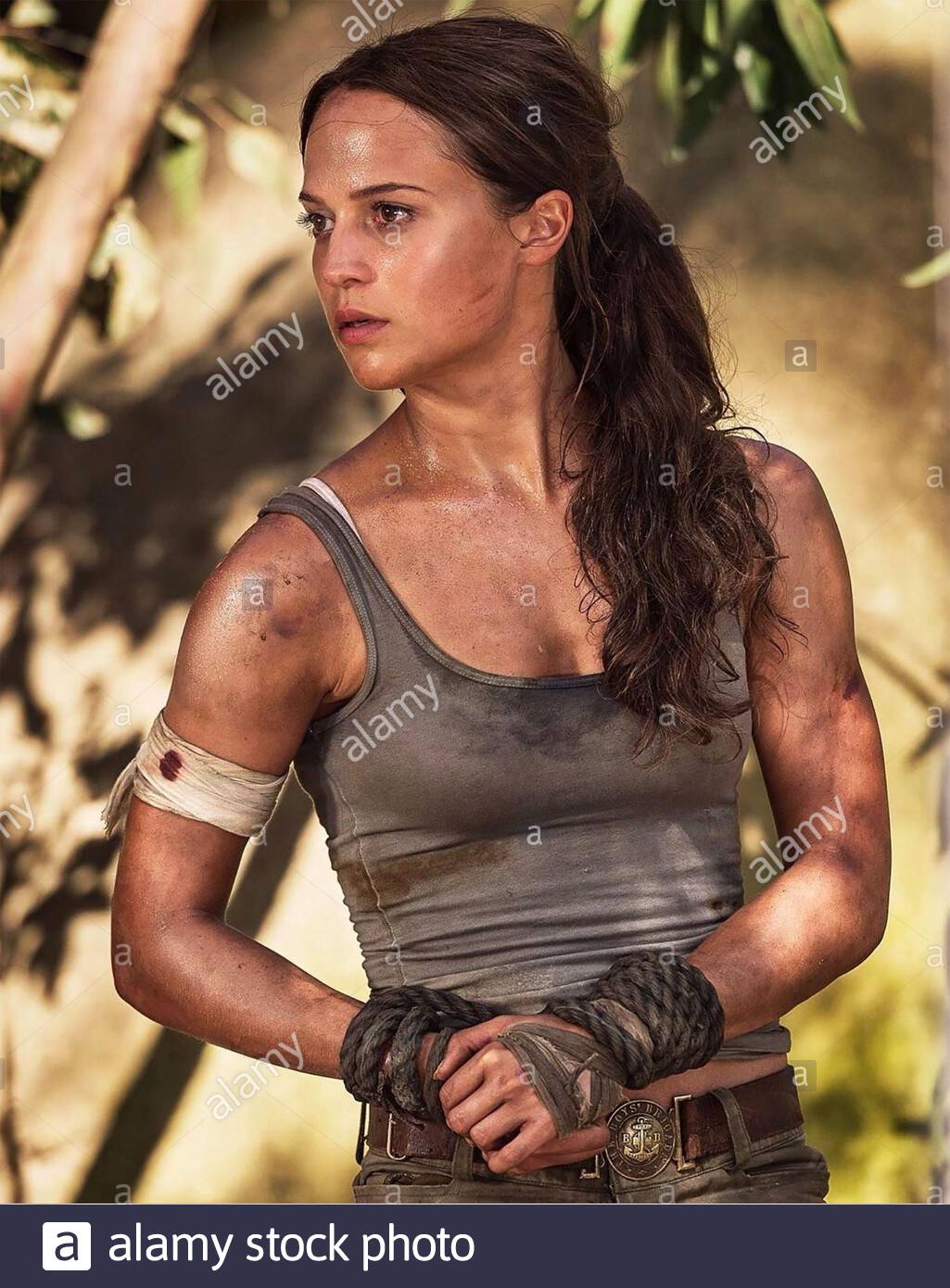 Alicia Vikander As Lara Croft In Tomb Raider Wallpapers