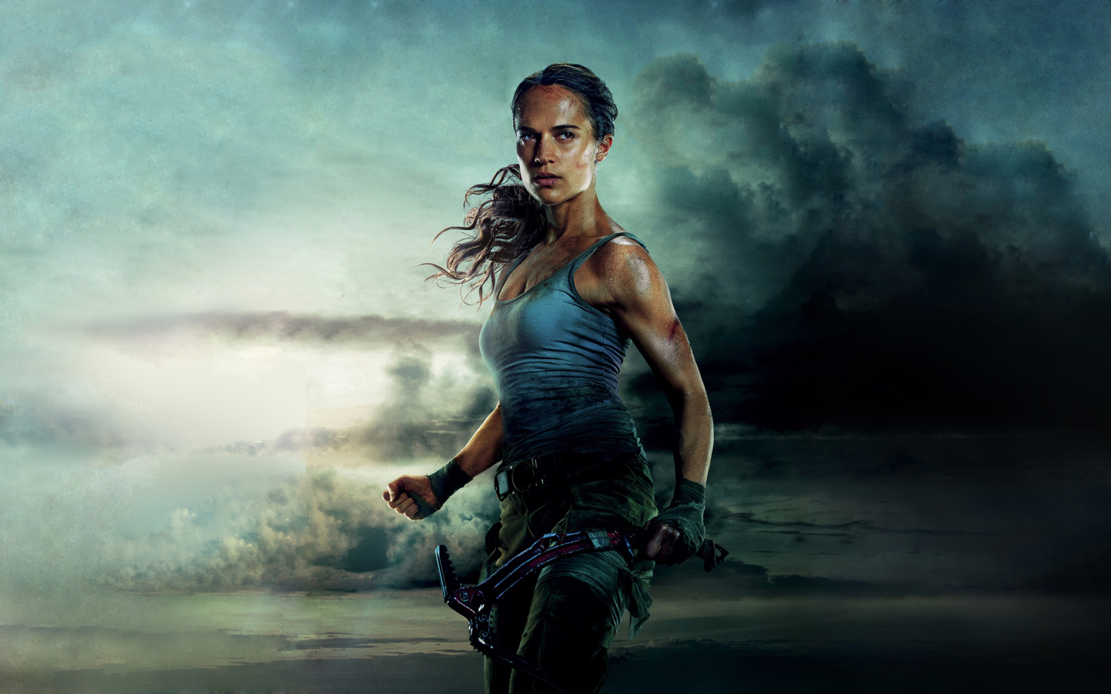 Alicia Vikander New Tomb Raider Poster 2018 Wallpapers