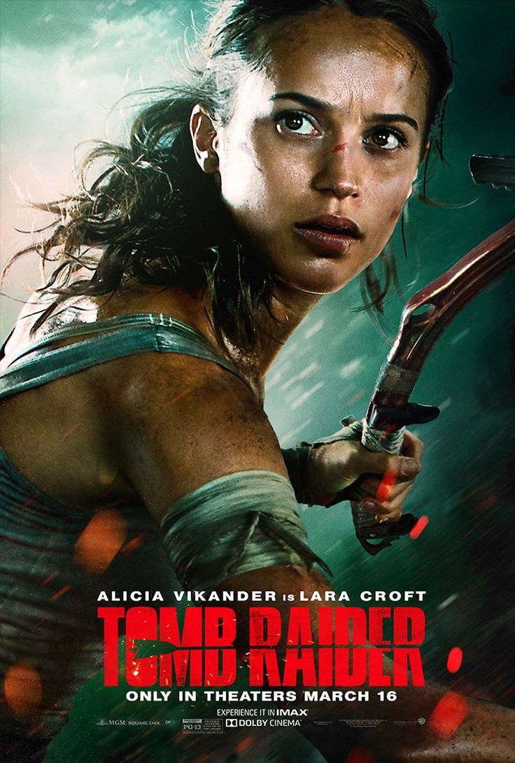 Alicia Vikander New Tomb Raider Poster 2018 Wallpapers