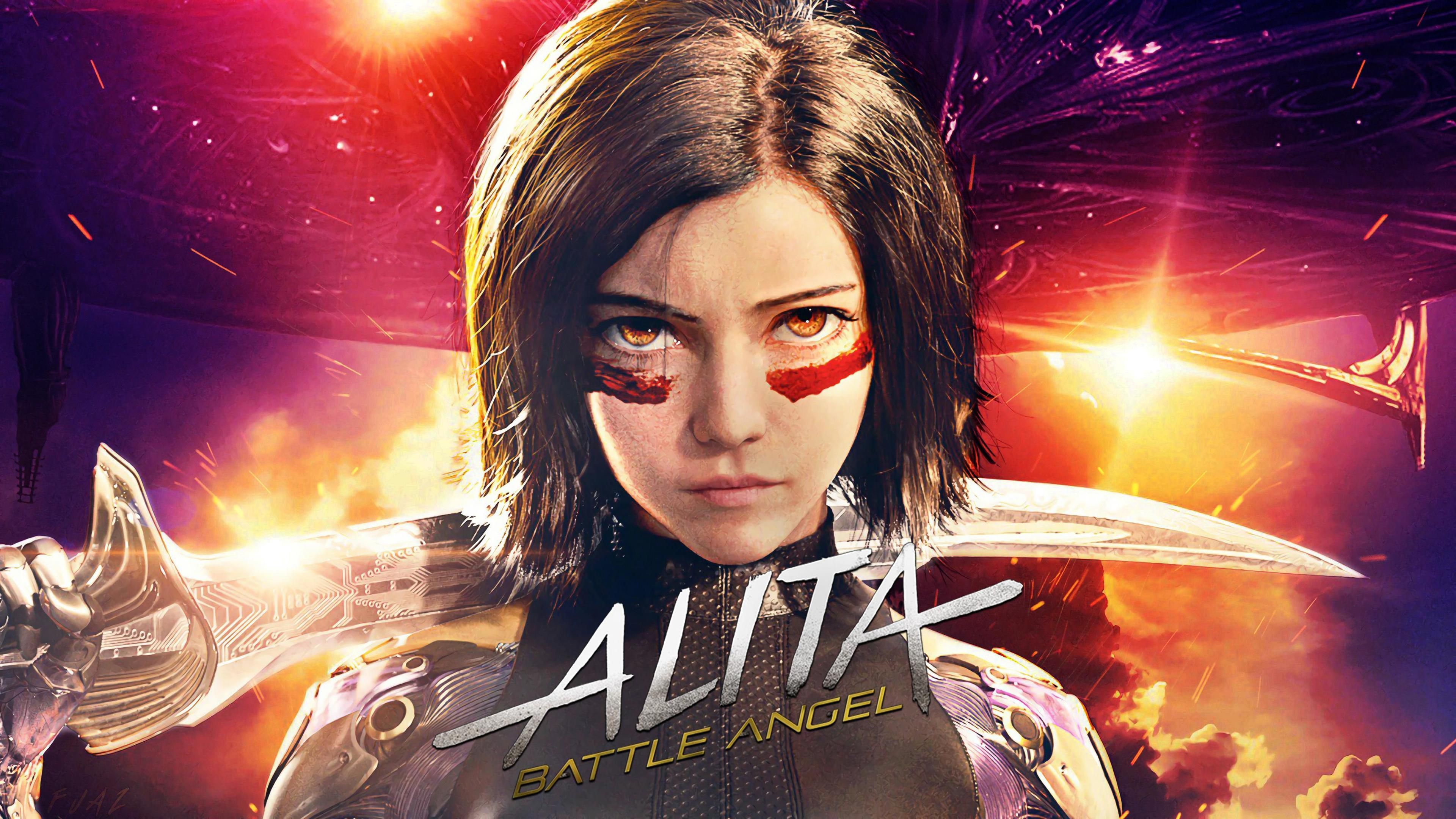 Alita Battle Angel 2019 Movie Wallpapers