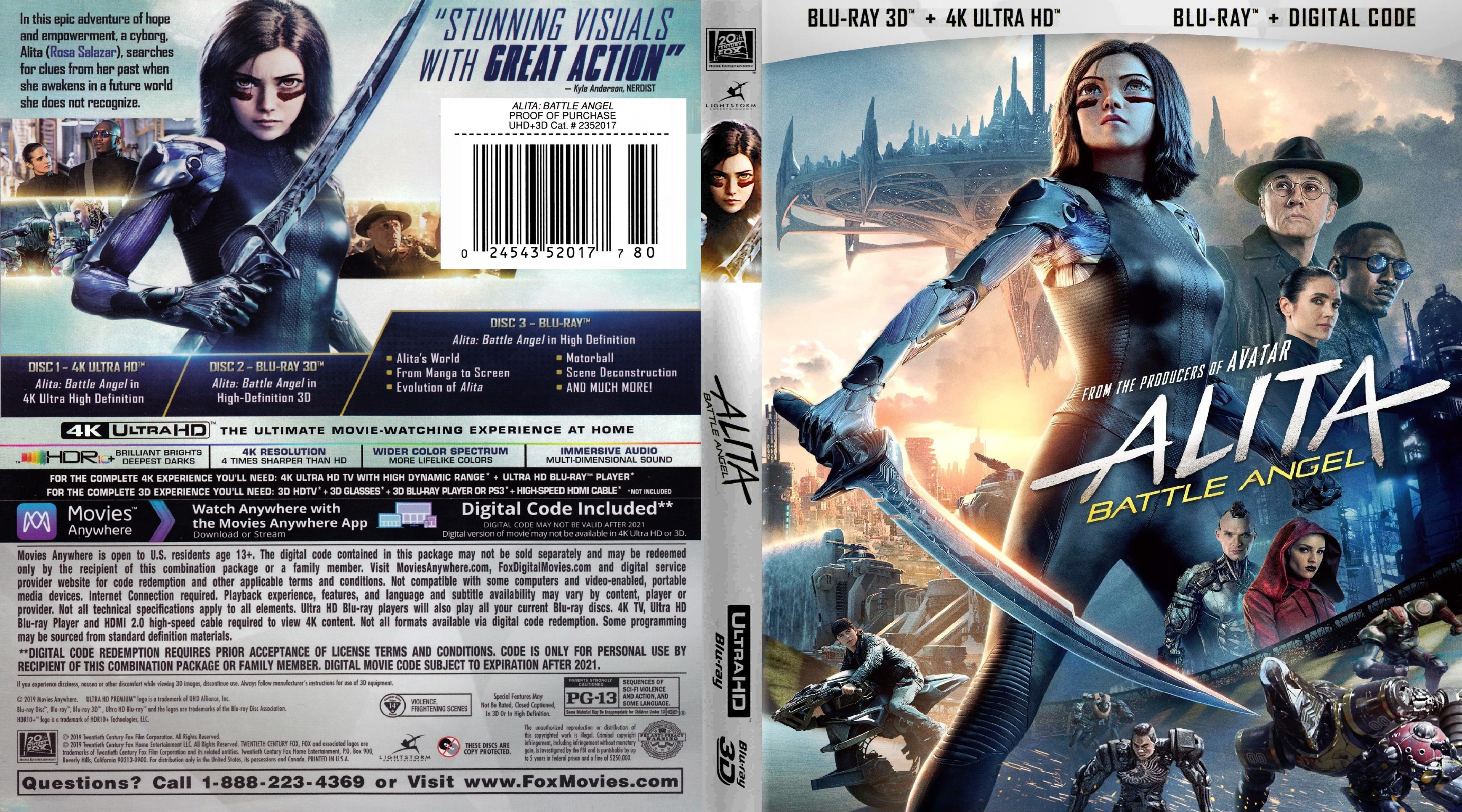 Alita Battle Angel 2019 Movie Wallpapers