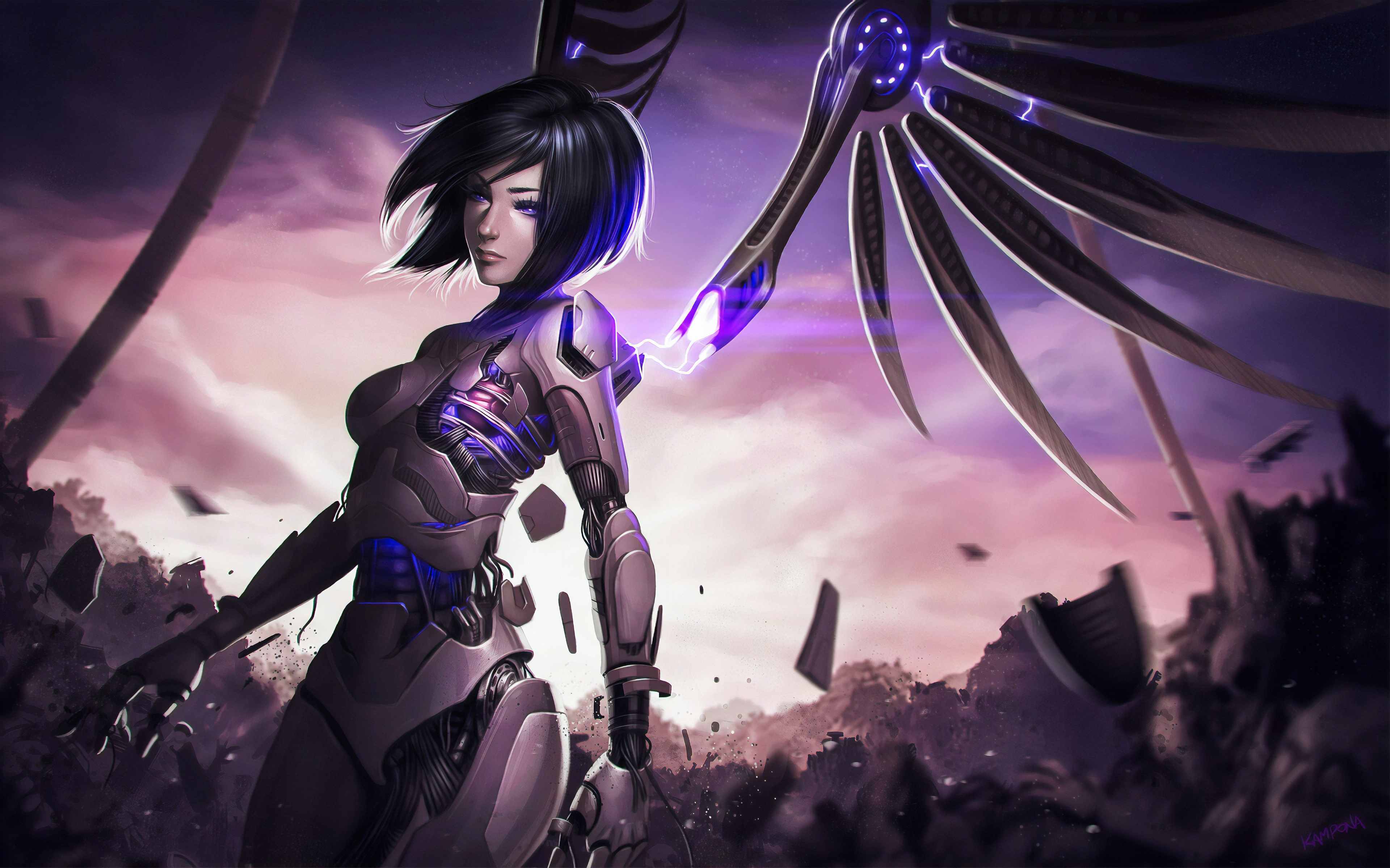 Alita Battle Angel Arts Wallpapers