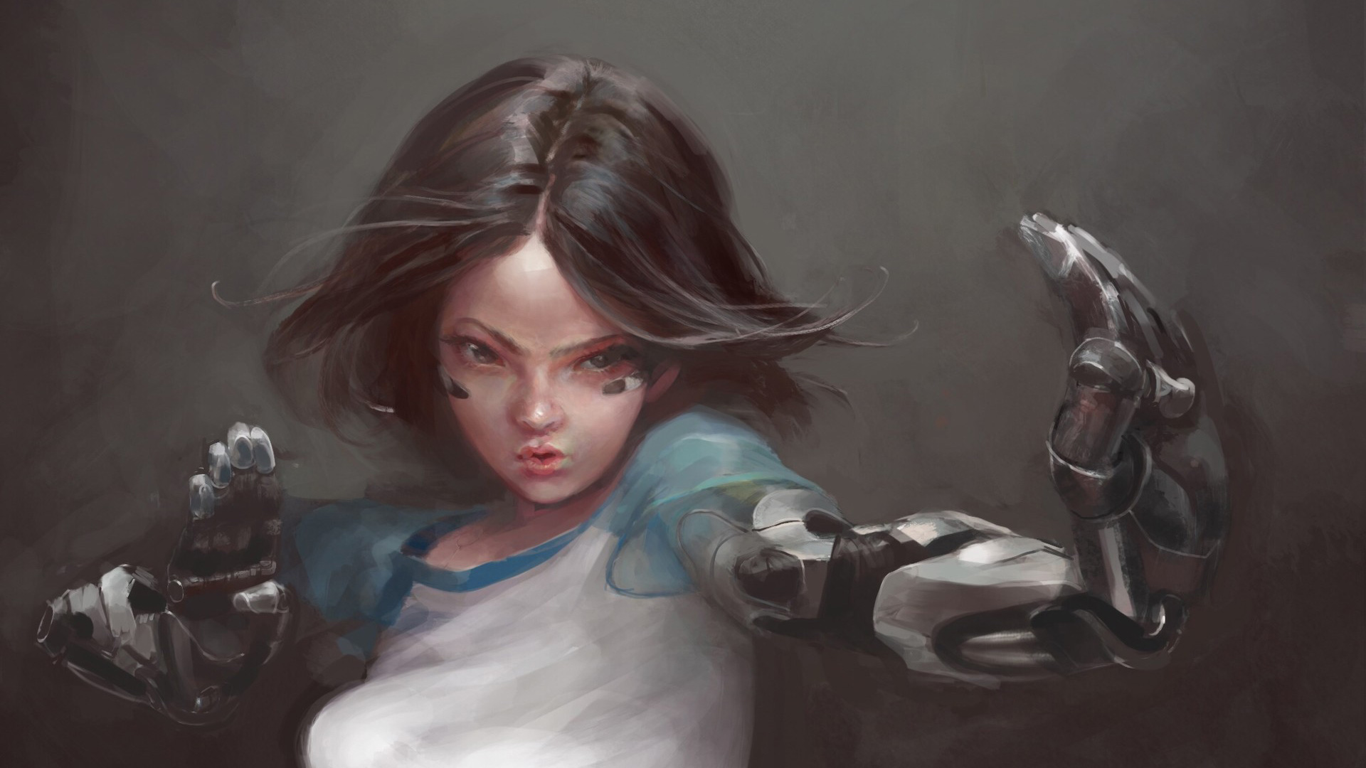 Alita Battle Angel Portrait Wallpapers