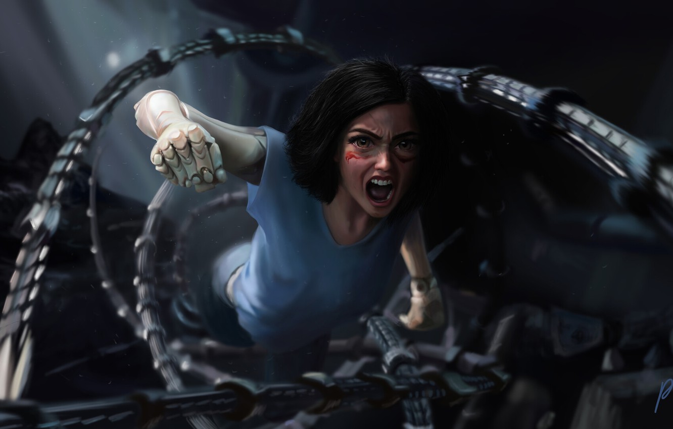 Alita Battle Angel Portrait Wallpapers