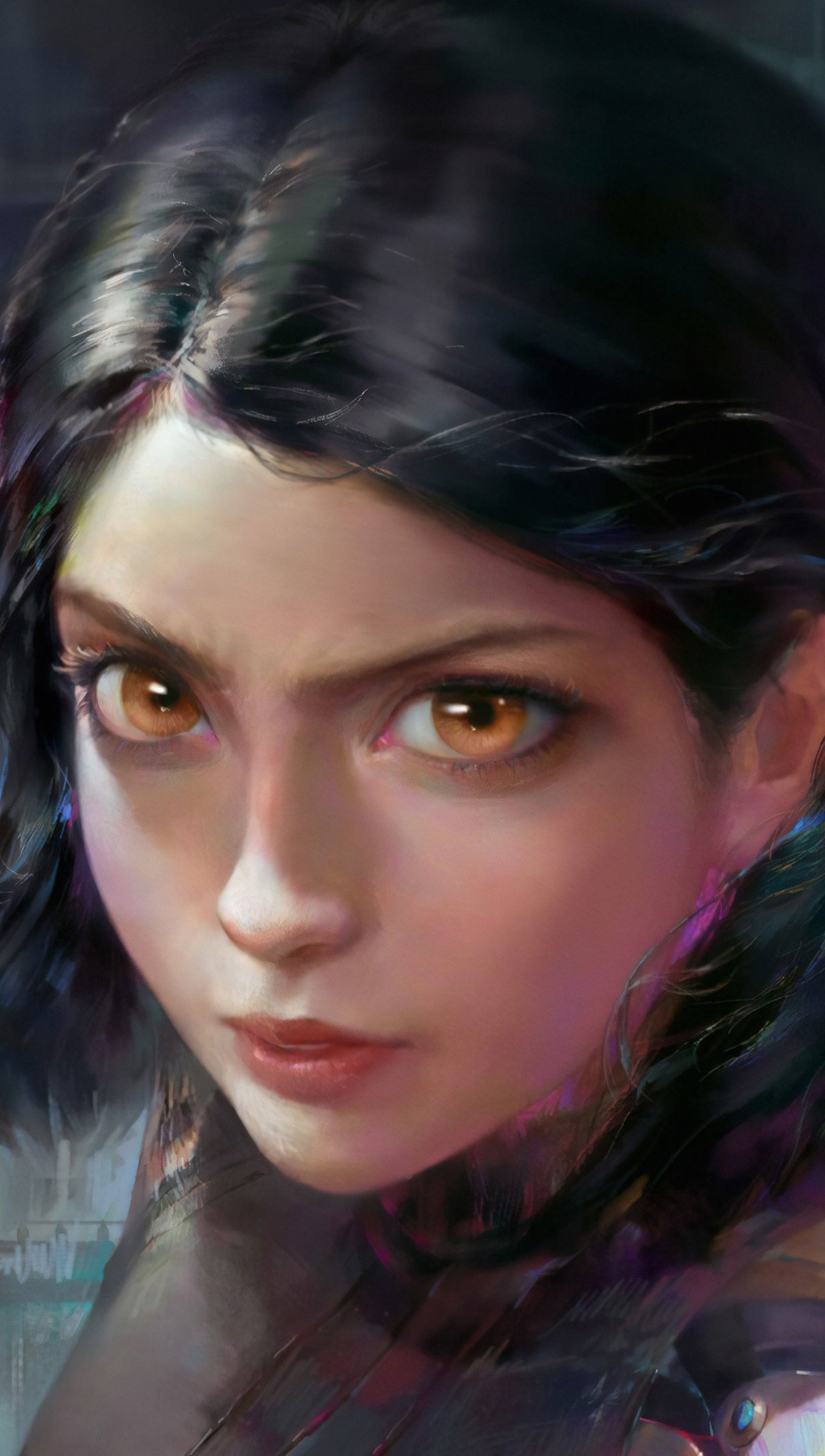 Alita Battle Angel Portrait Wallpapers