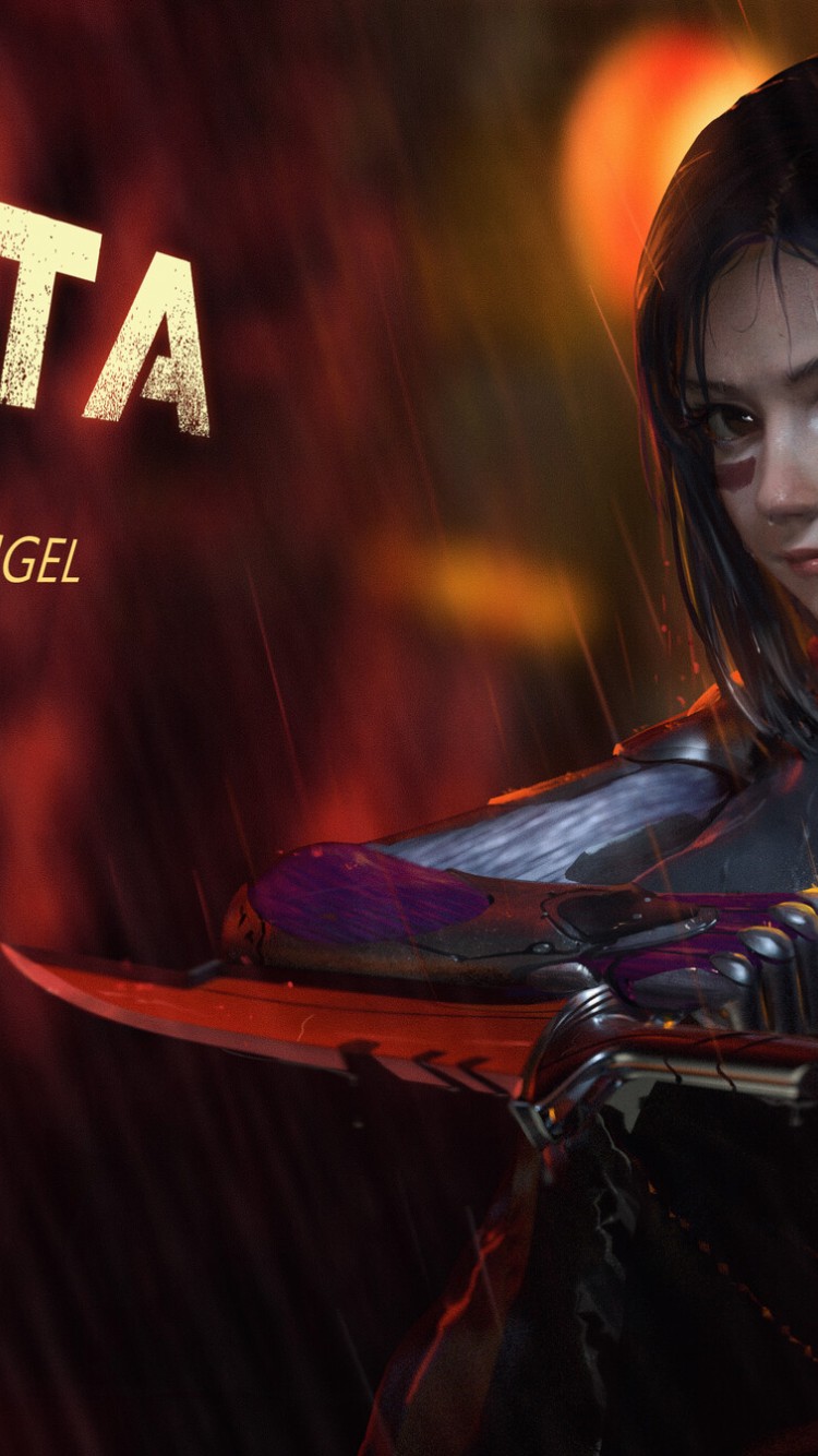 Alita Battle Angel Poster Fanart Wallpapers