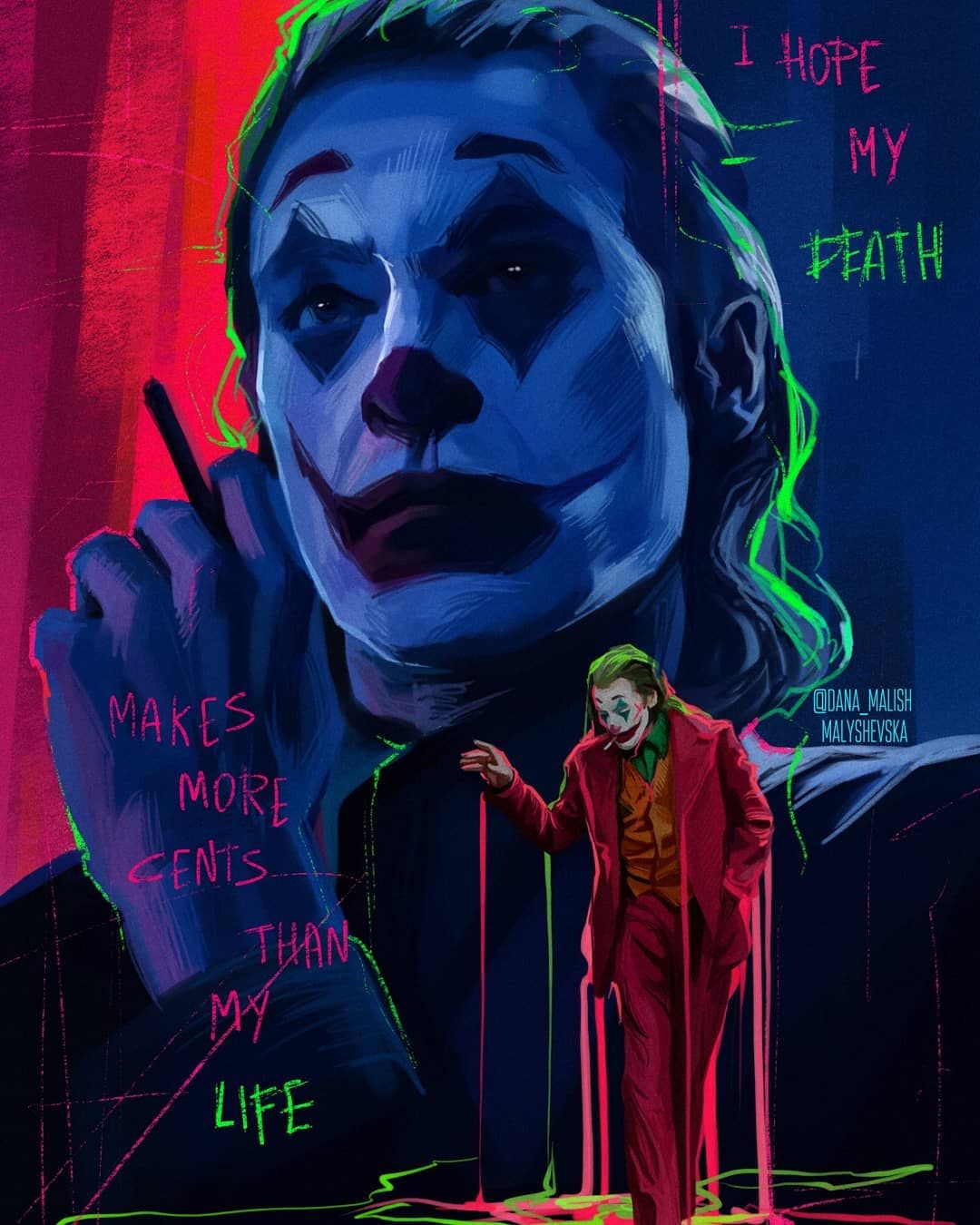 All I Have Negative Thoughts Joker Wallpapers