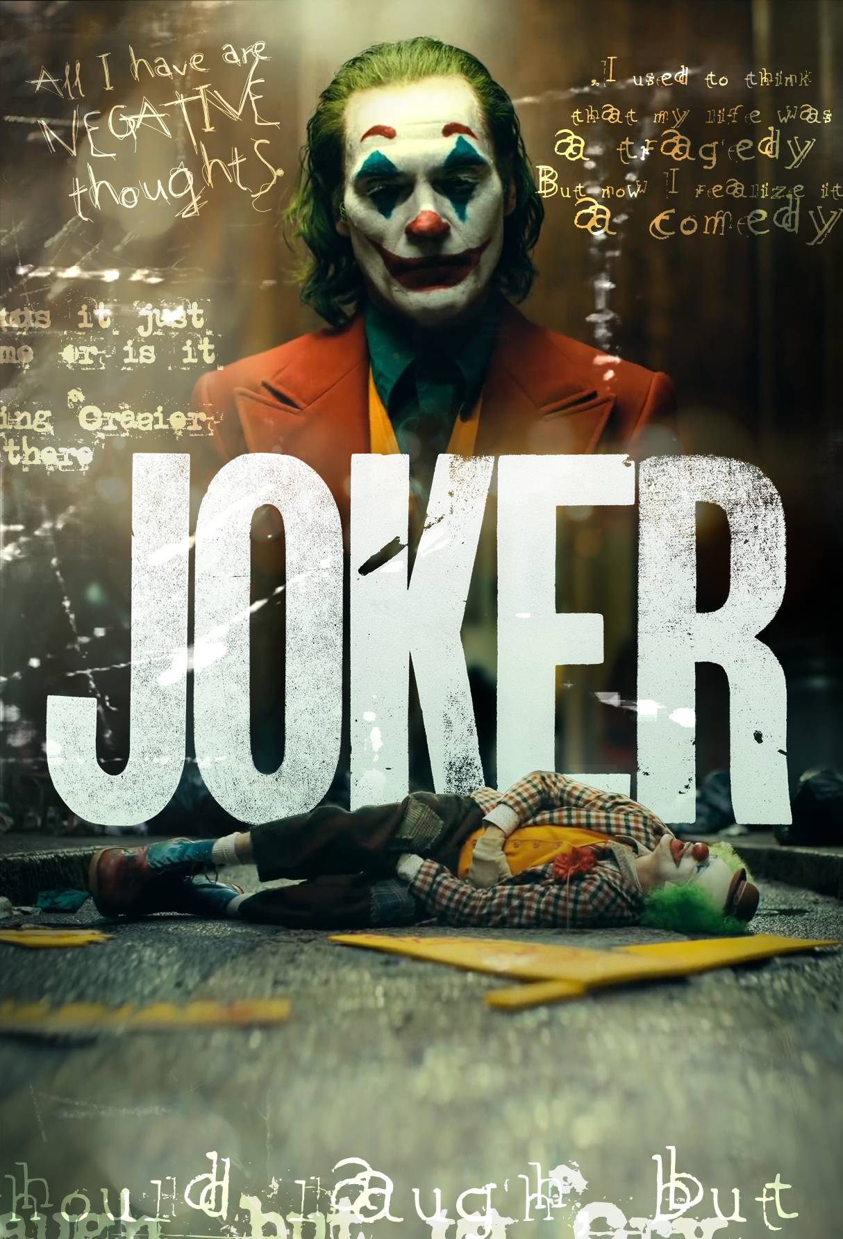 All I Have Negative Thoughts Joker Wallpapers