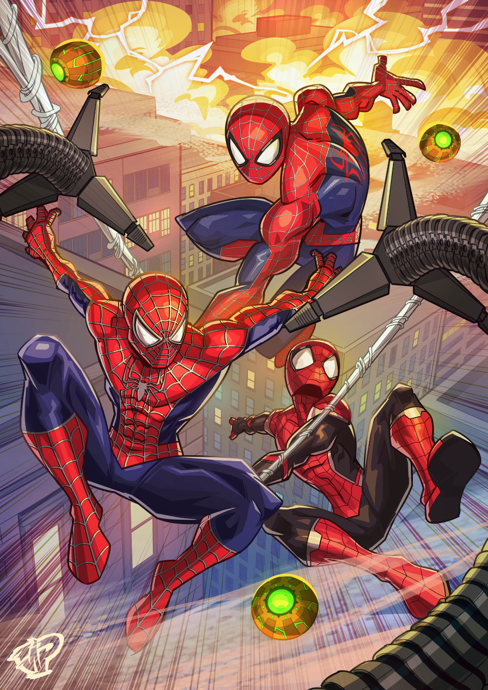 All Spider-Man In No Way Home Fanart Wallpapers