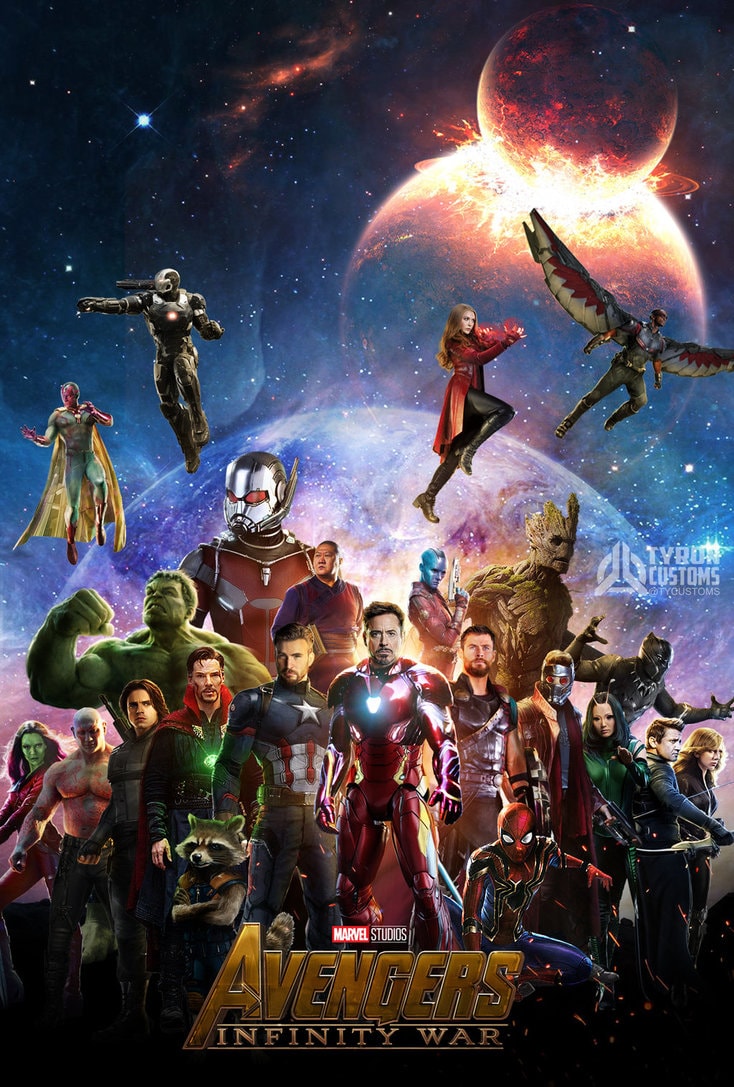 All Superheros In Avengers Infinity War Wallpapers