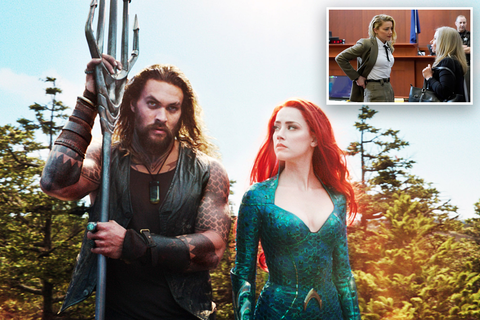 Amber Heard As Mera And Jason Momoa As Aquaman Wallpapers