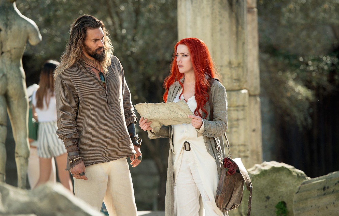 Amber Heard As Mera And Jason Momoa As Aquaman Wallpapers