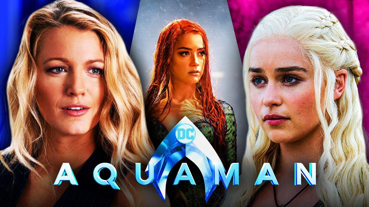 Amber Heard As Mera And Jason Momoa As Aquaman Wallpapers